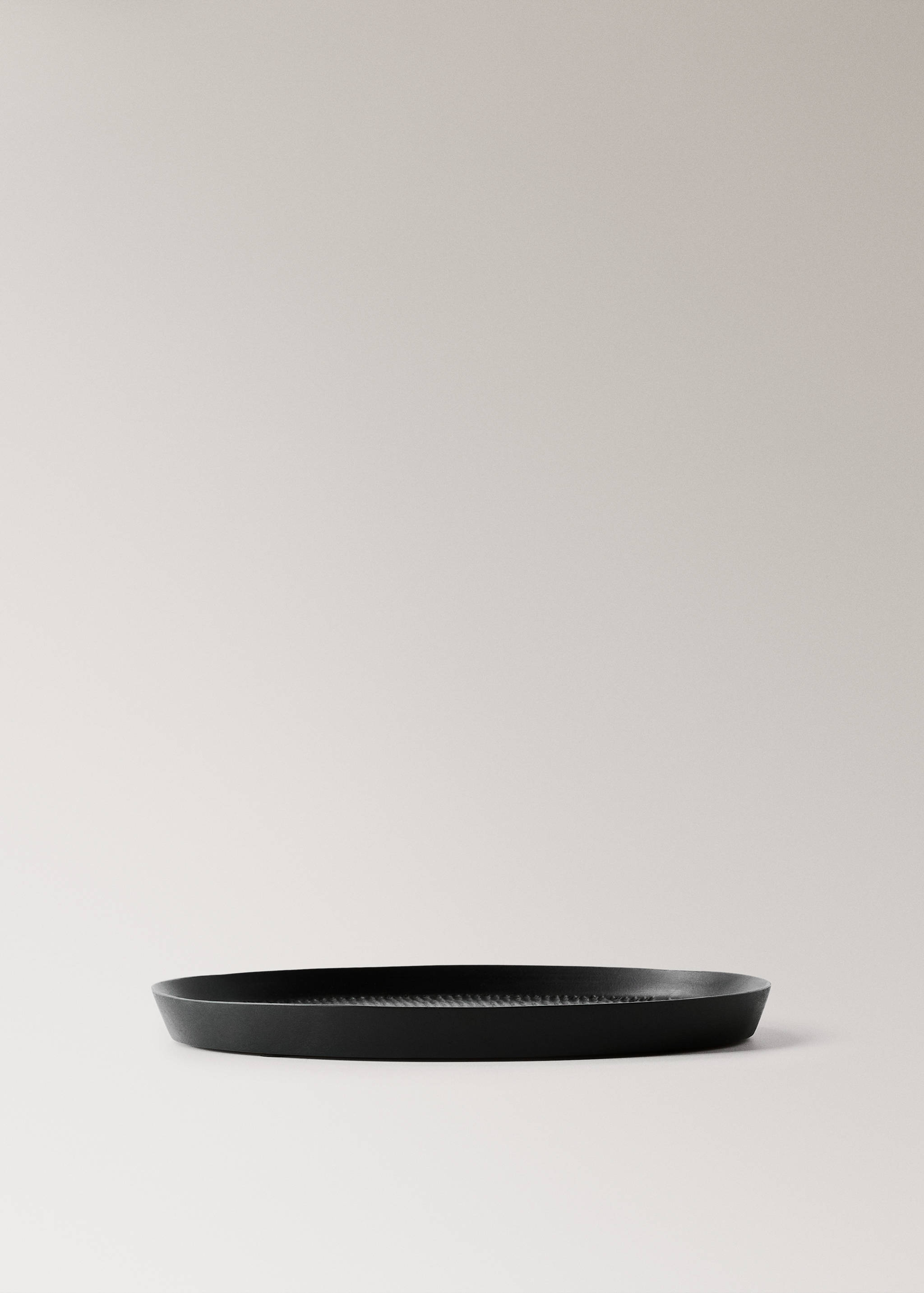 Large textured wooden tray - Article without model