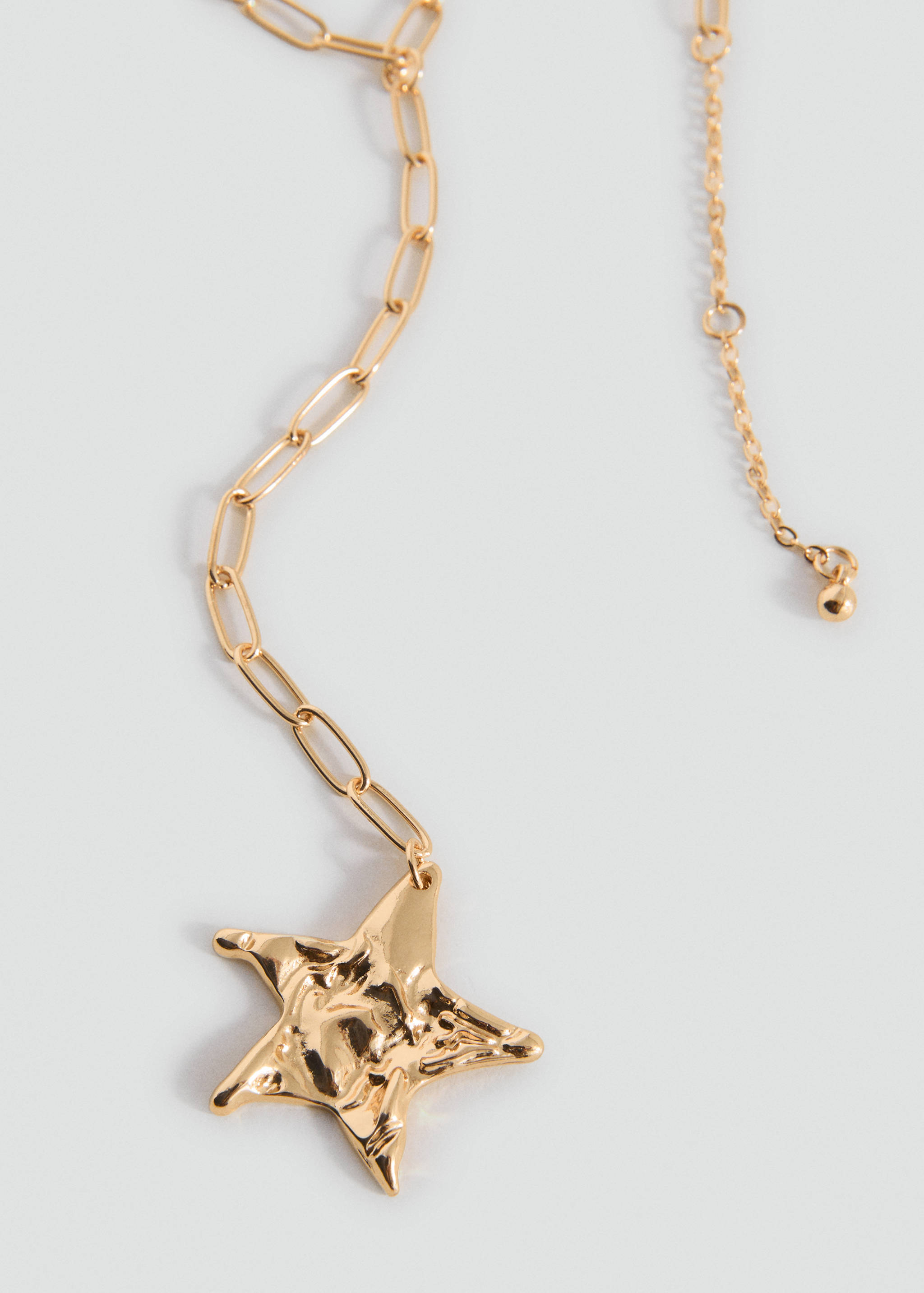 Star necklace - Medium plane