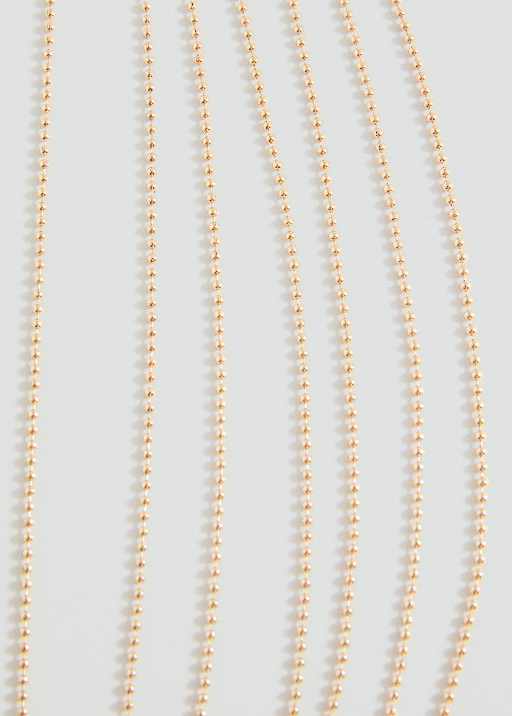 Collar multicadena - Plano medio