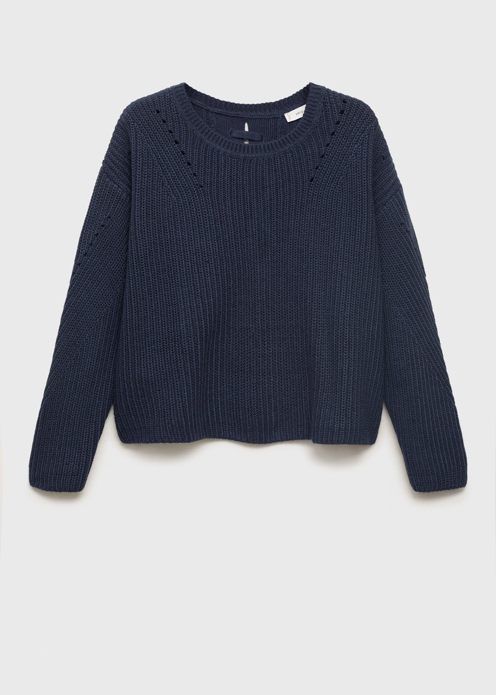 Oversize knit sweater - Article without model