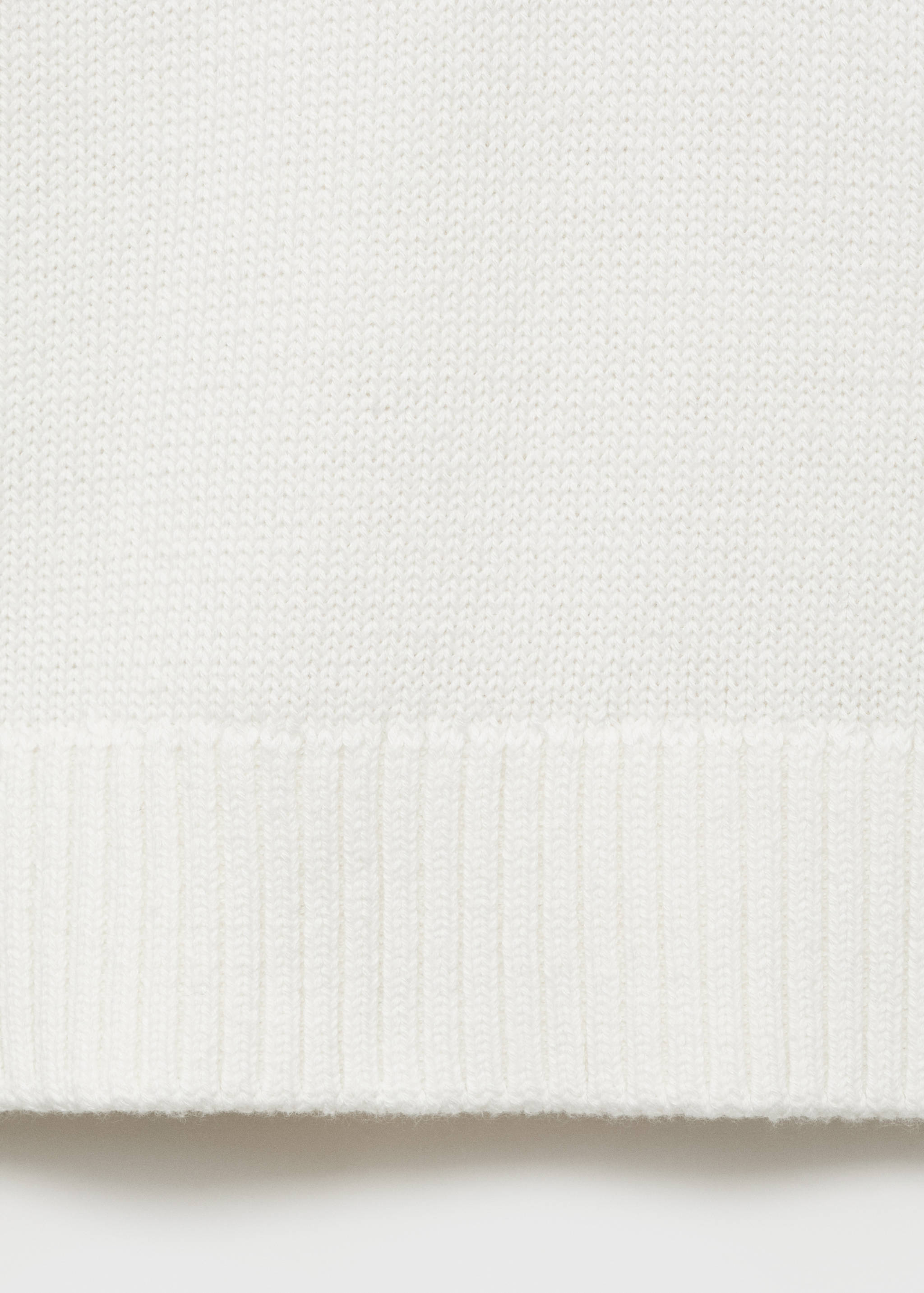 V-neck knit sweater - Details of the article 0