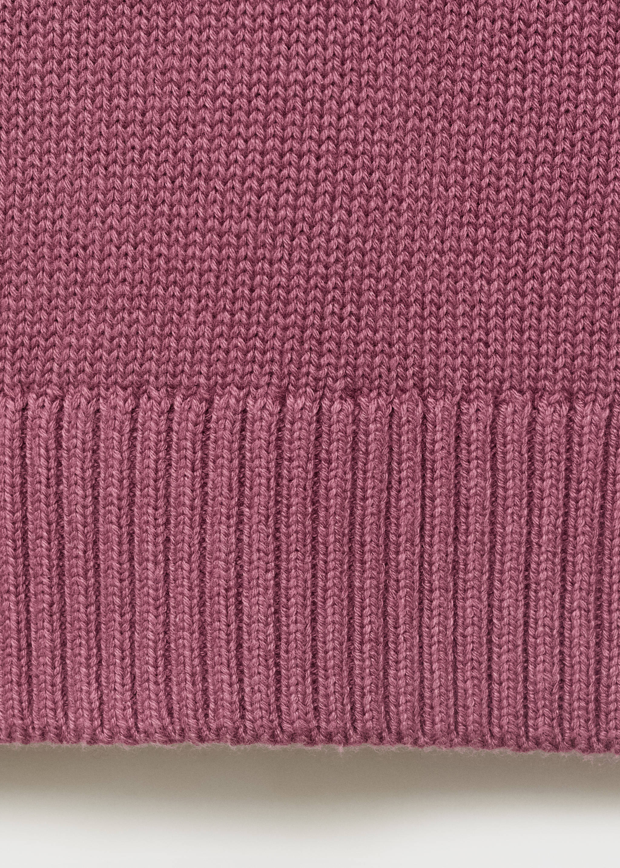 V-neck knit sweater - Details of the article 0
