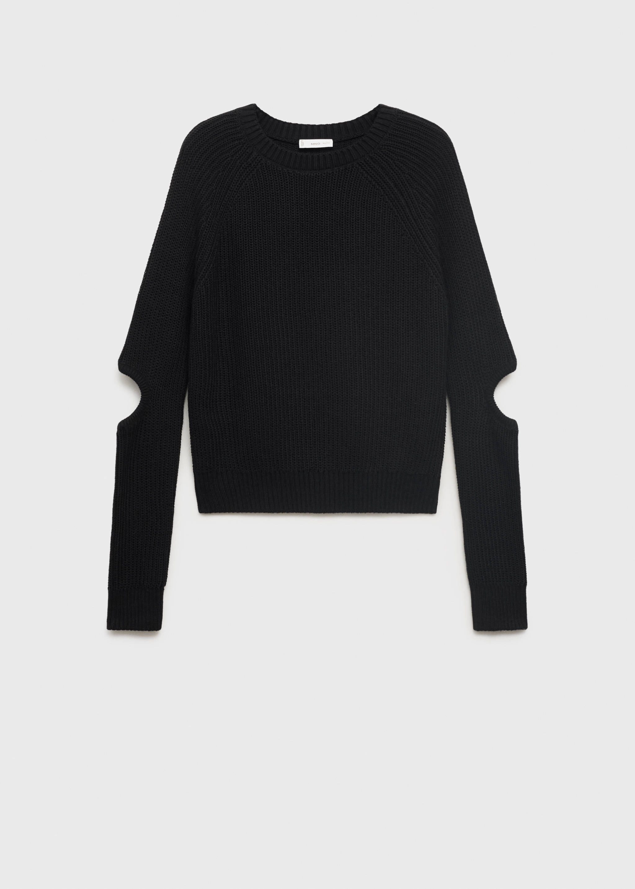 Knitted sweater with openings - Article without model