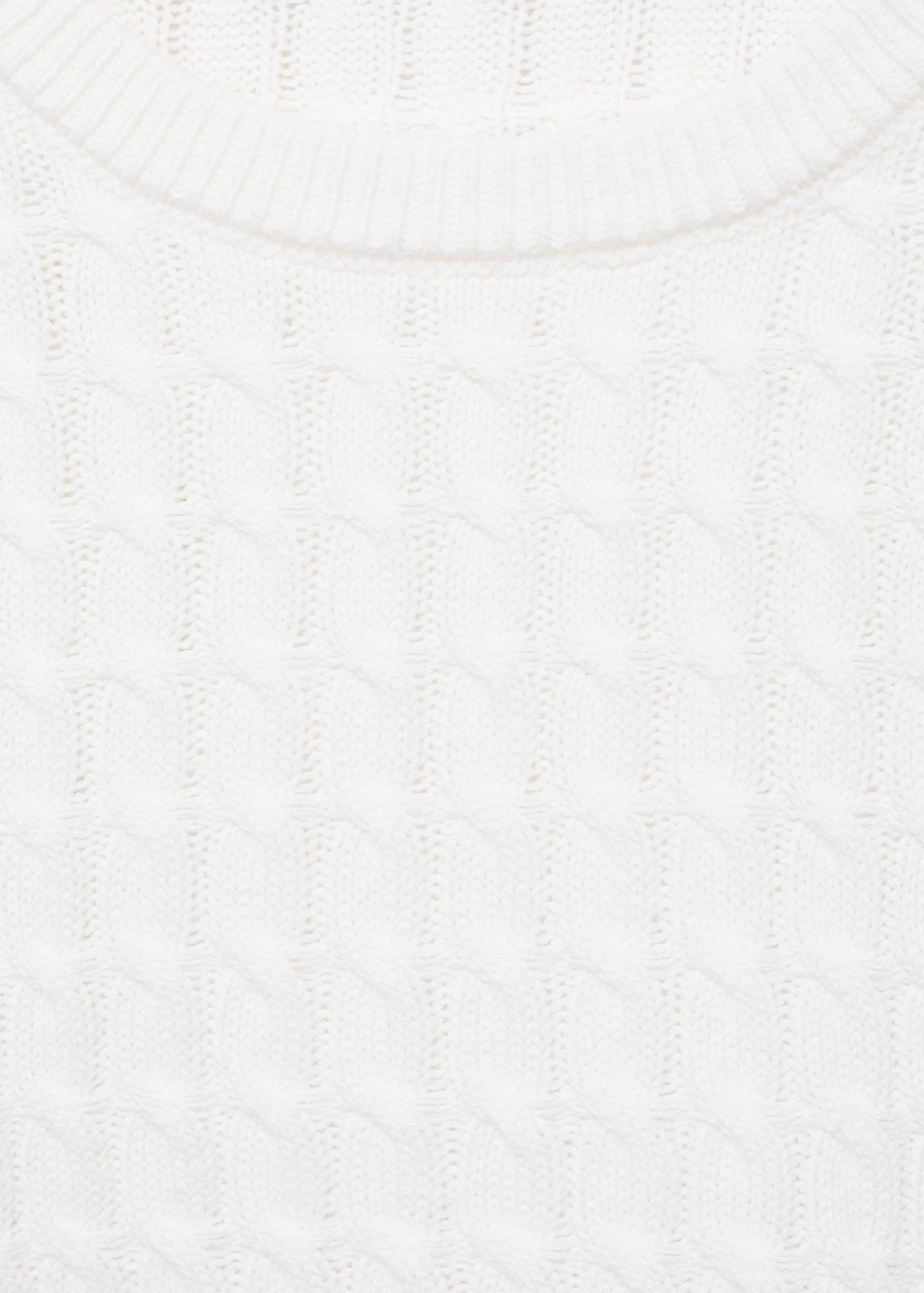 Braided knitted sweater - Details of the article 0