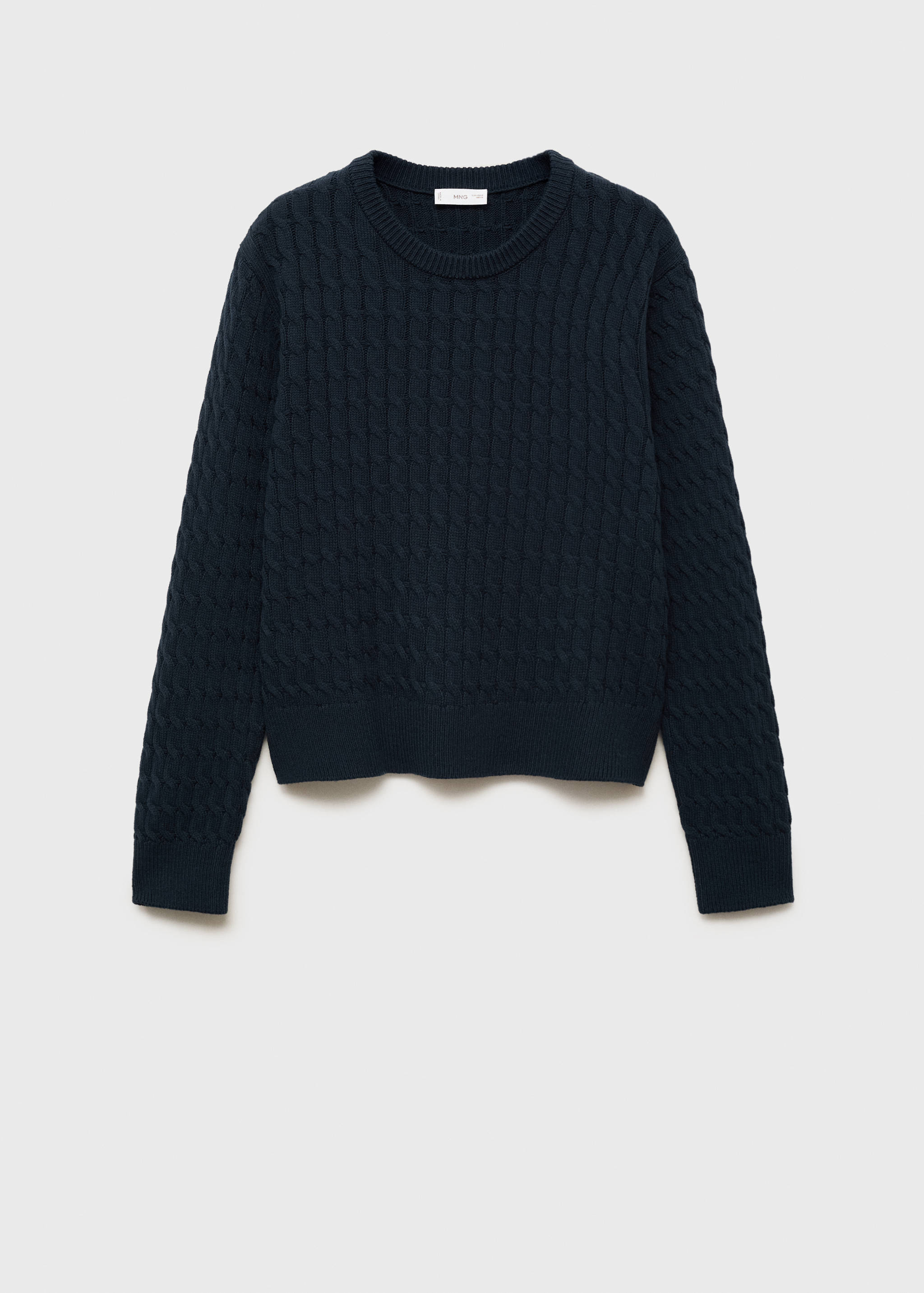 Jersey punto trenzado - Artículo sin modelo