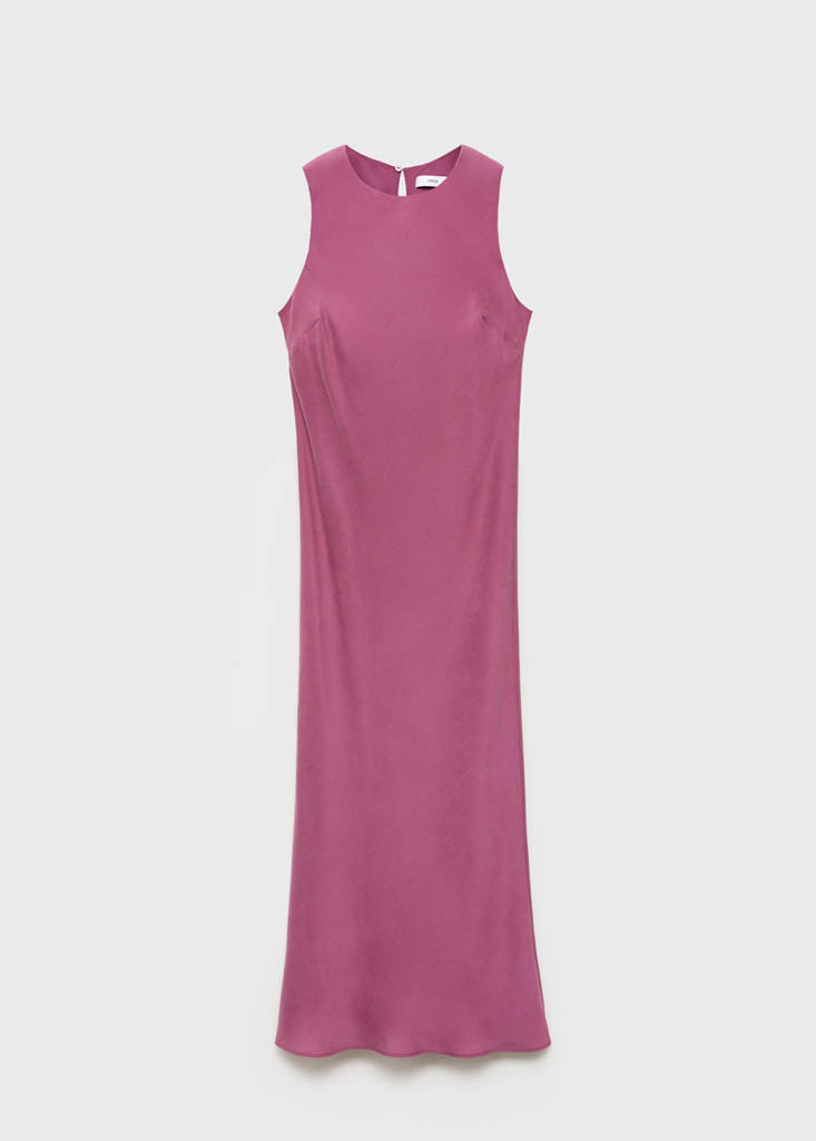 Long modal dress — Pink