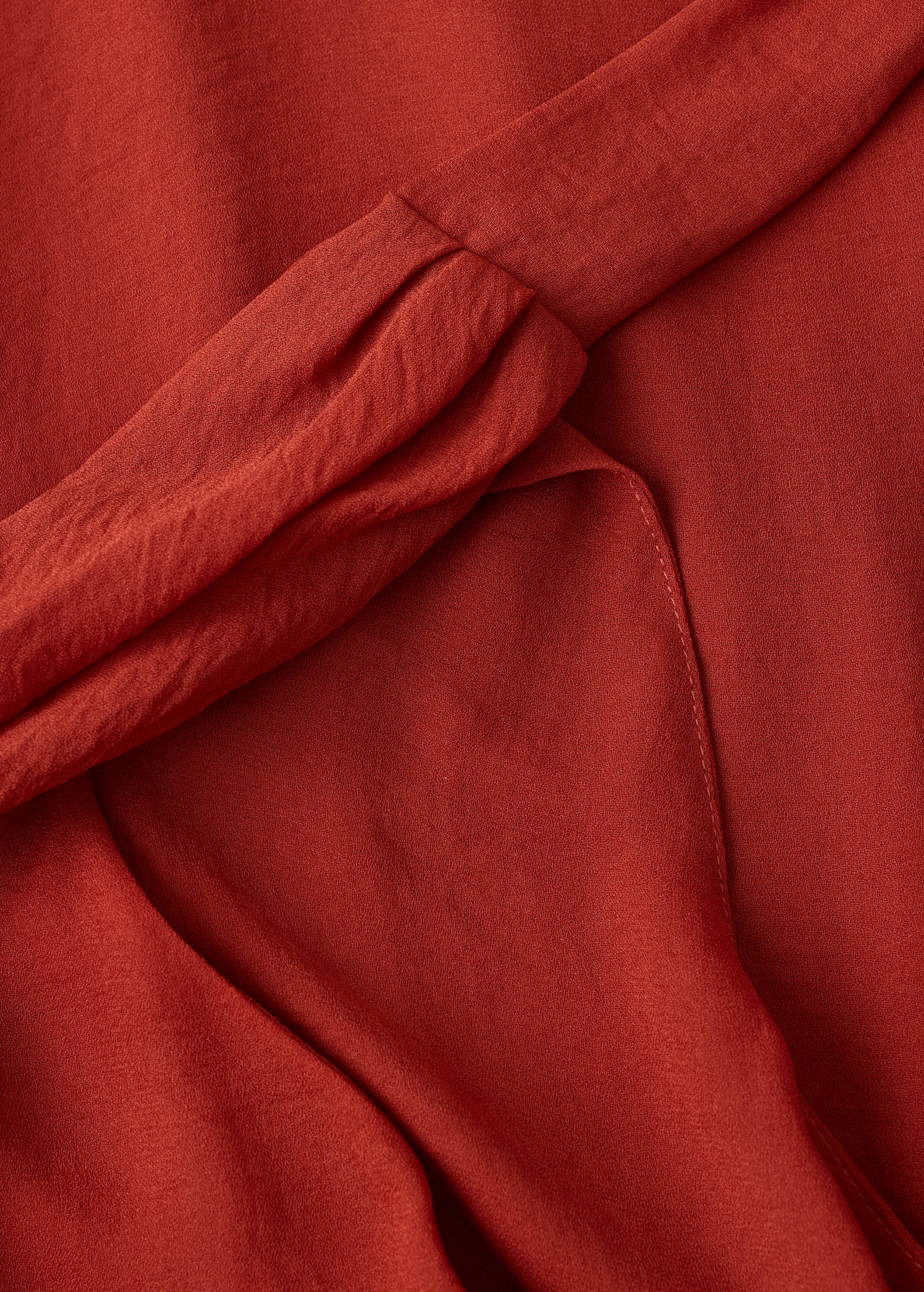 Long dress with bow neck - Details of the article 8