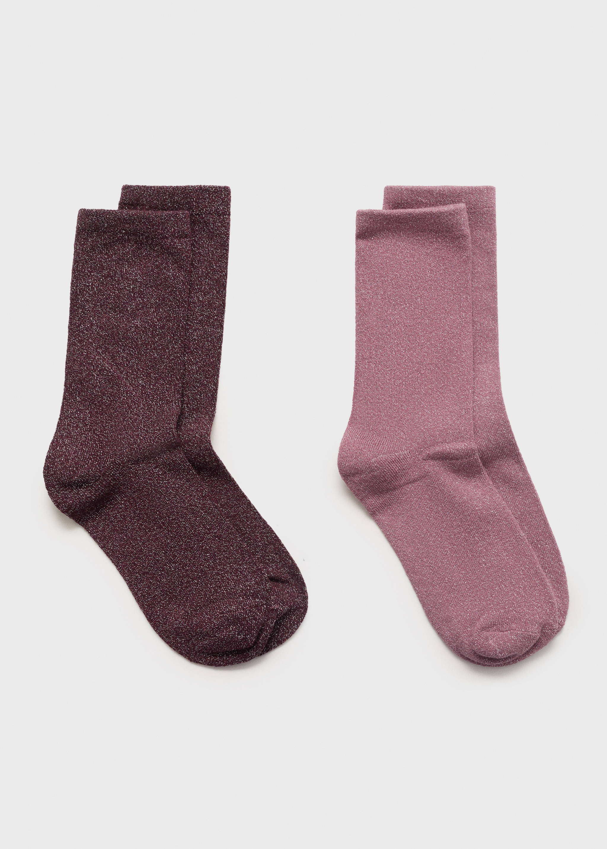 2 pack lurex socks - Article without model