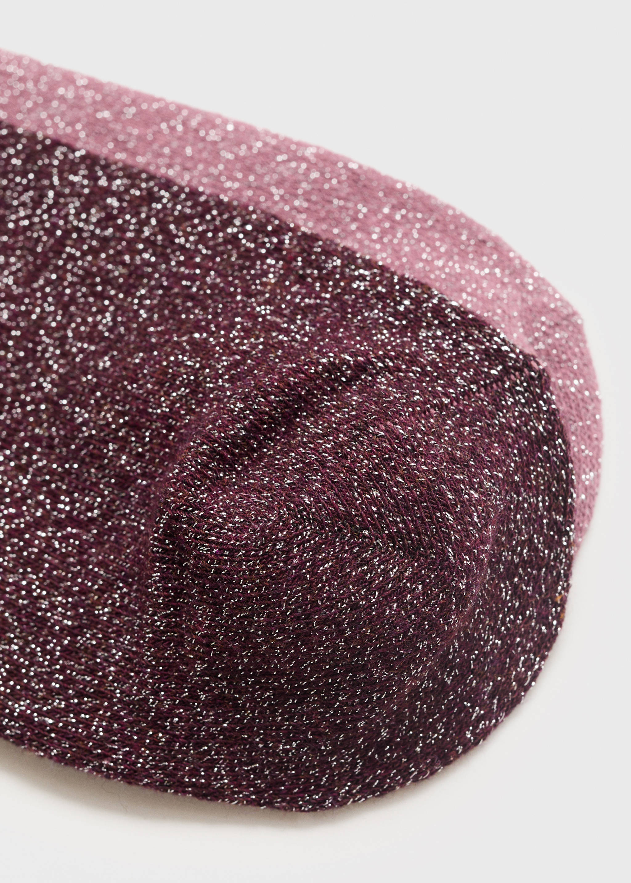 2 pack lurex socks - Reverse of the article