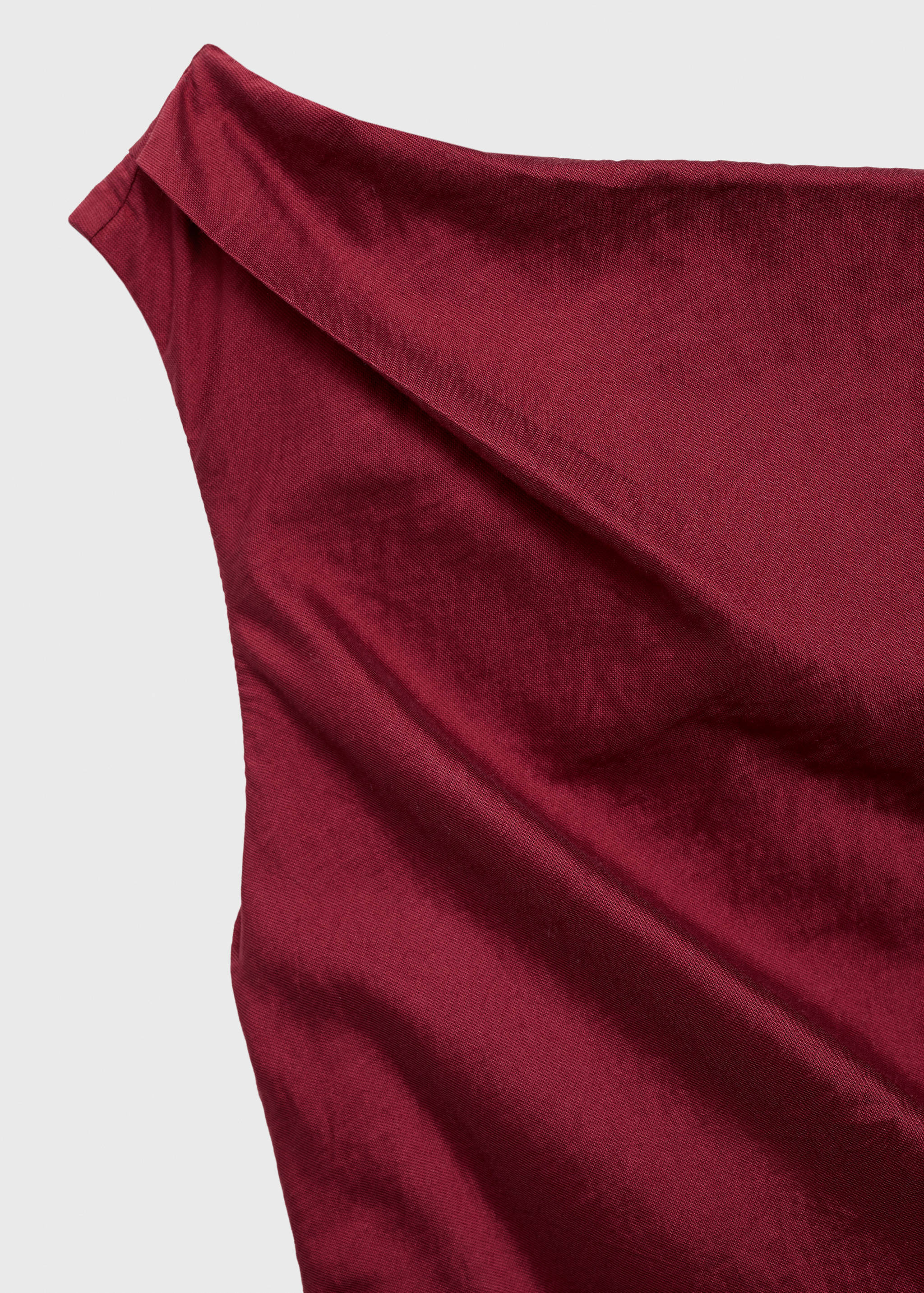 Ασύμμετρο φόρεμα με δεσίματα - Λεπτομέρεια του προϊόντος 0