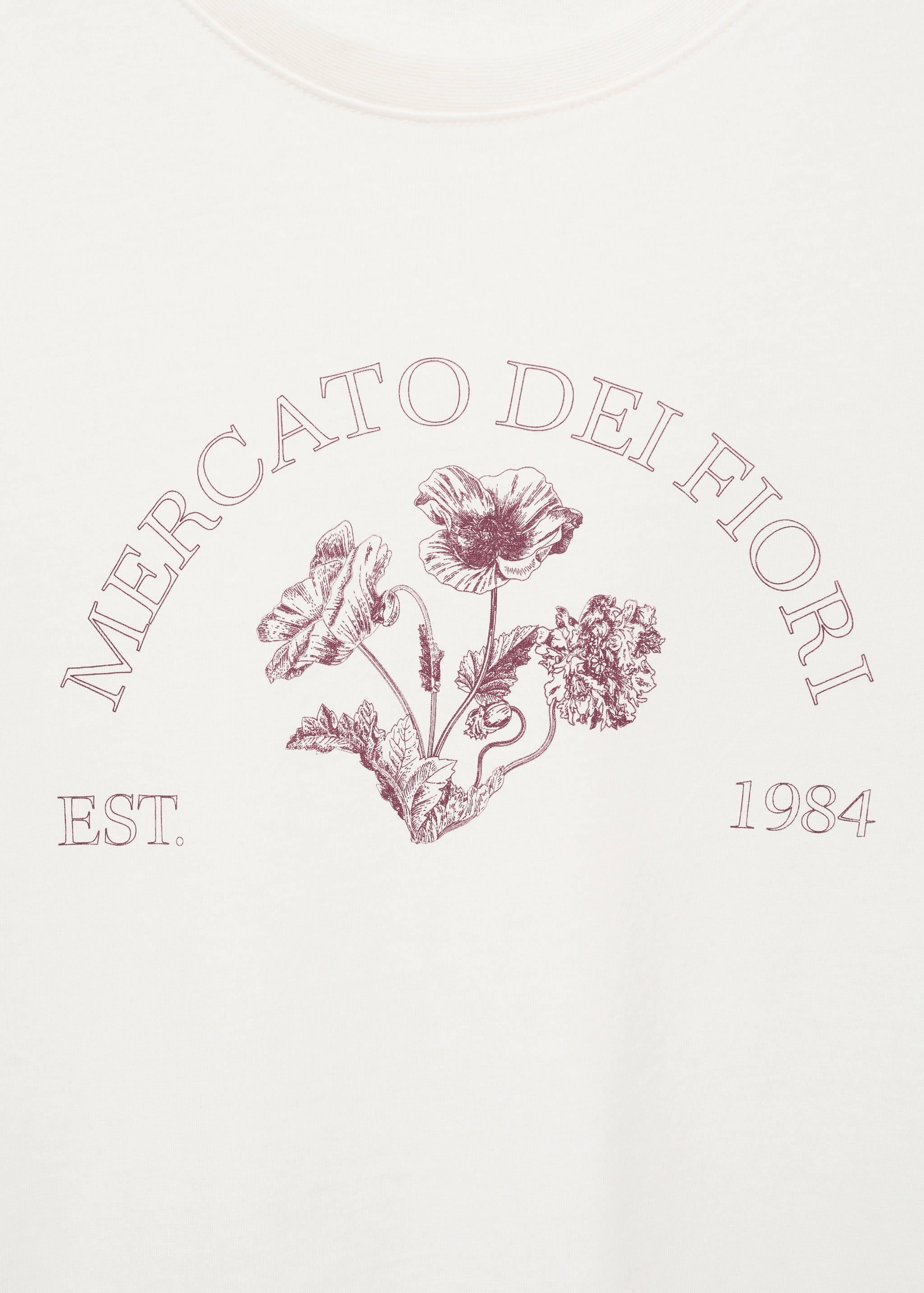 Printed cotton-blend t-shirt - Details of the article 8