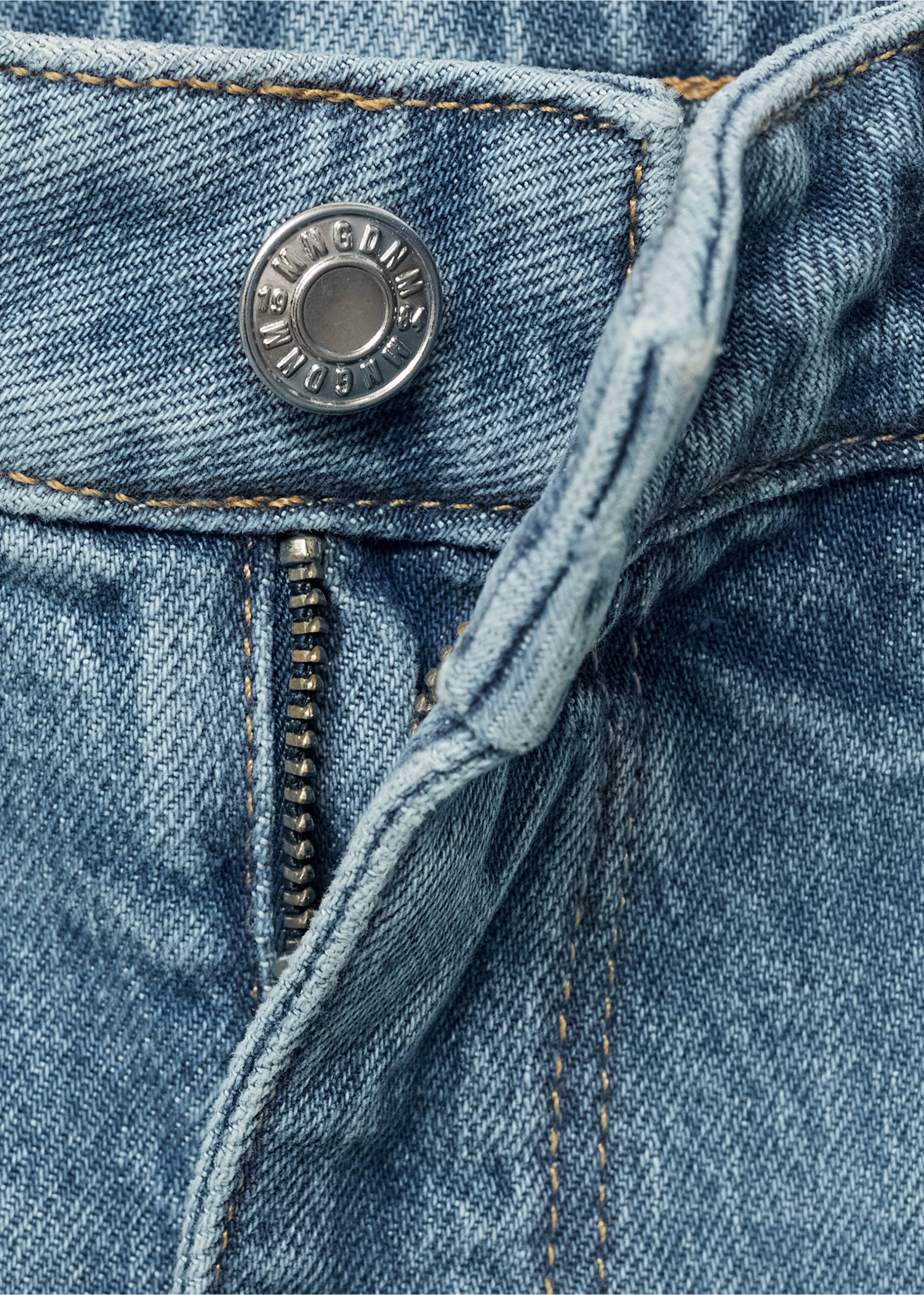 Jean Fiona flare taille normale - Détail de l'article 8, Bleu moyen. Ref: 17004102-00.