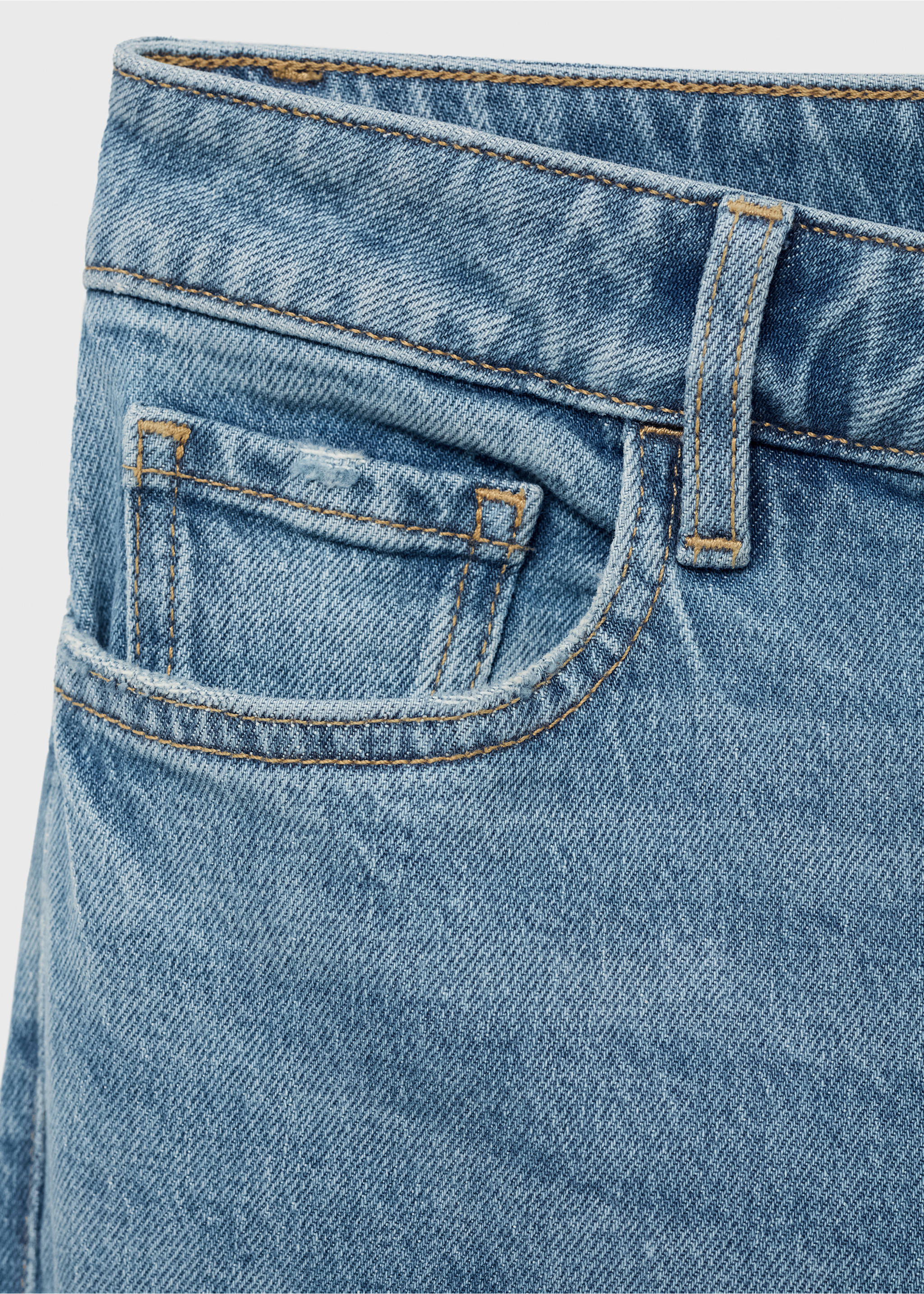 Jean Fiona flare taille normale - Détail de l'article 0, Bleu moyen. Ref: 17004102-00.