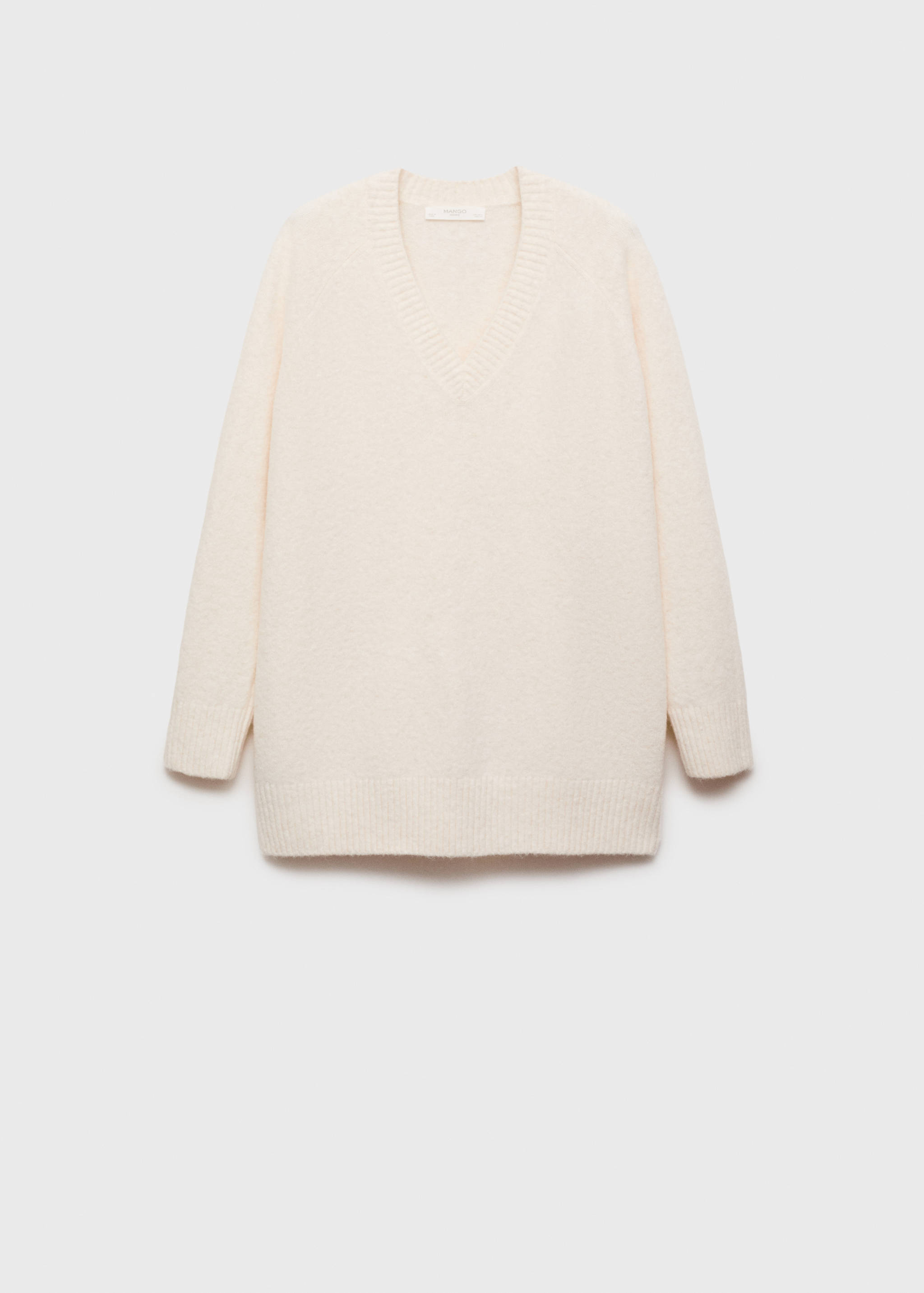 Jersey punto cuello pico - Artículo sin modelo