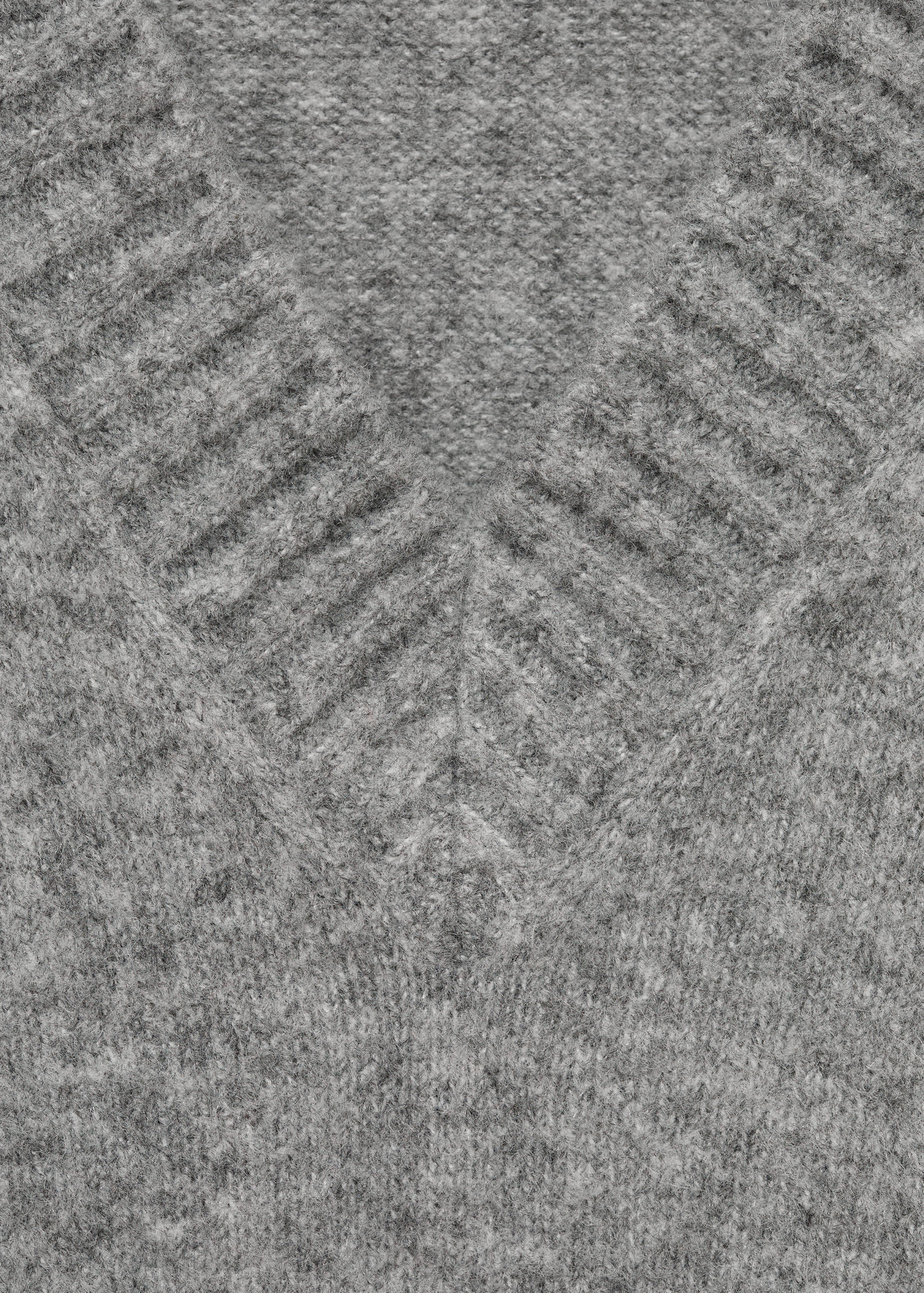 V-neck knit sweater - Details of the article 8