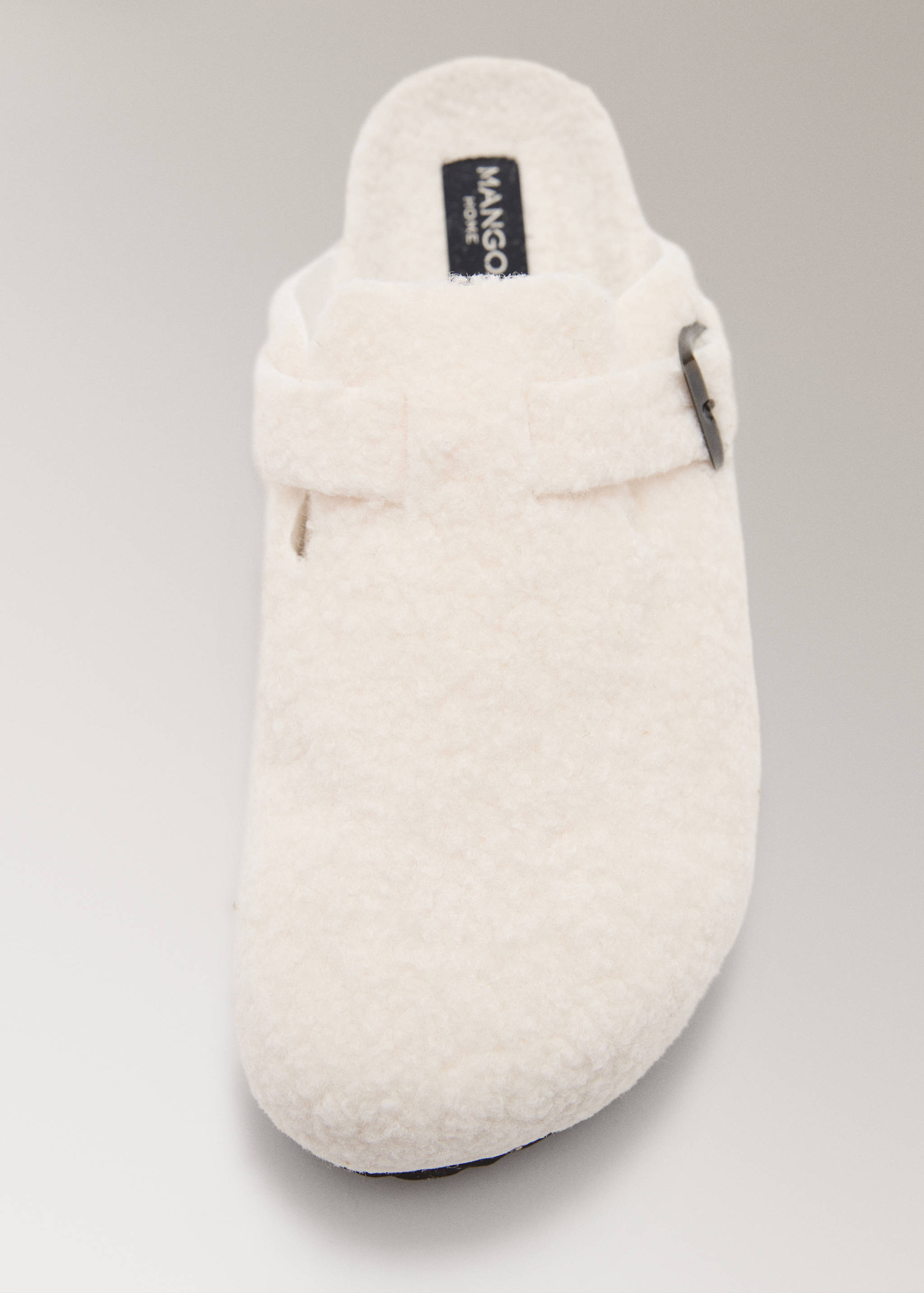 Faux-shearling clogs - Details of the article 2