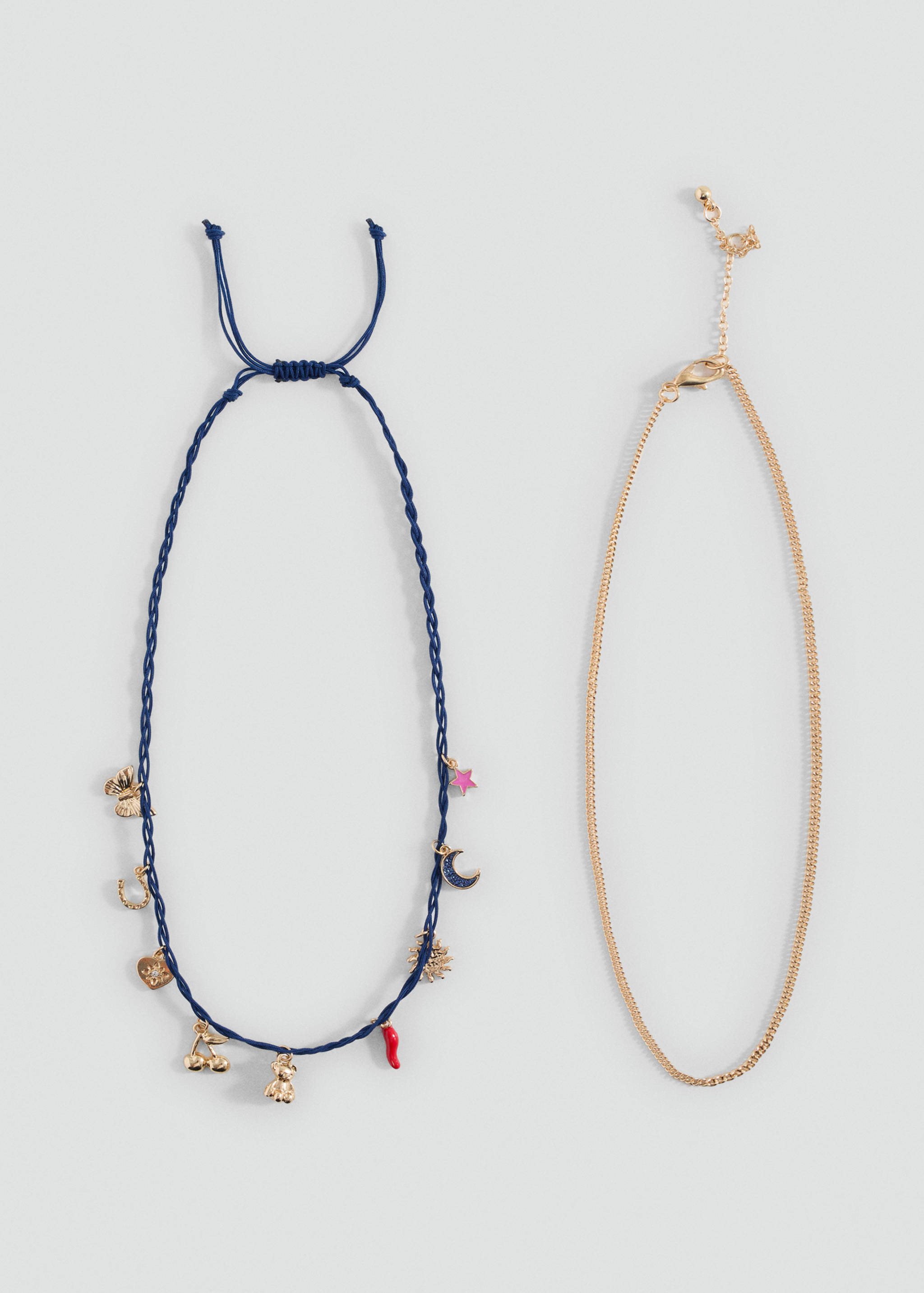 2 pack of necklaces - Medium plane