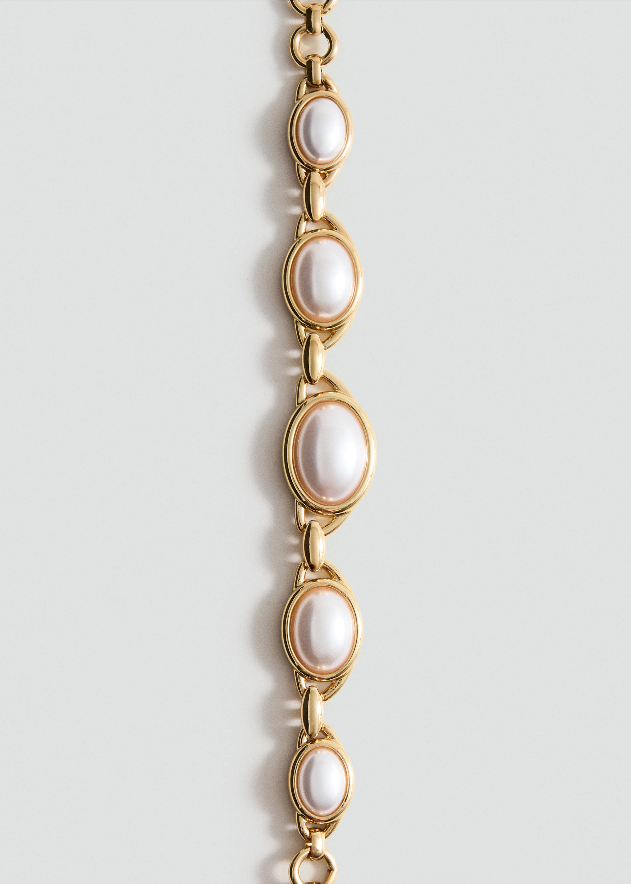 Collier combiné perles - Plan moyen, Or. Ref: 17004130-00.