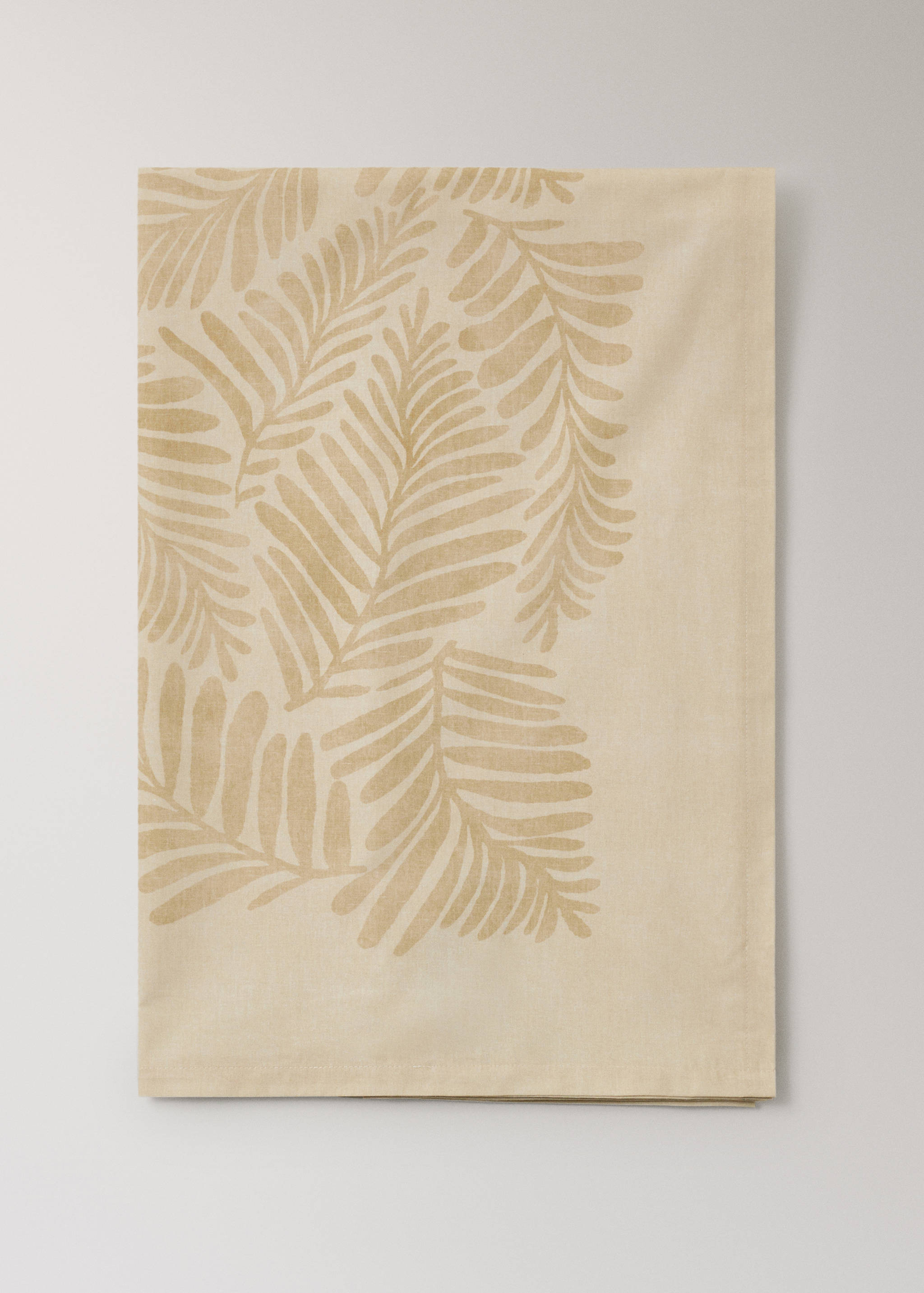 Mantel algodón estampado hojas 6 a 8 comensales - Artículo sin modelo