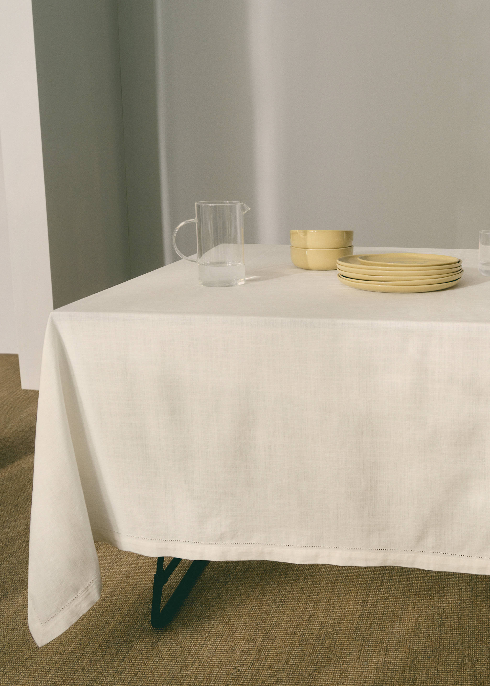 Bomullsduk med hullsøm for 6 til 8 personer - Artikkeldetalj 6