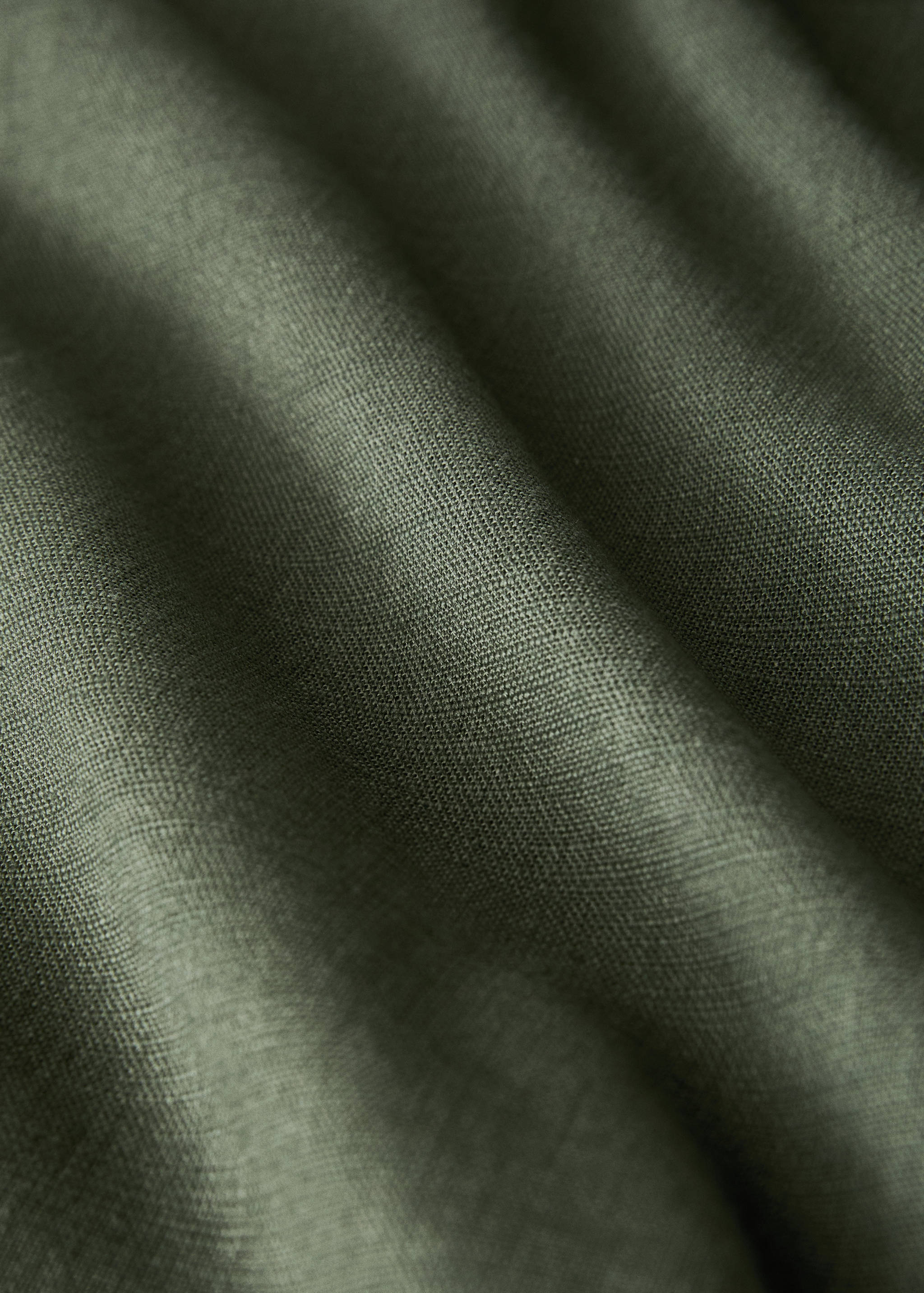 Cotton vanilla tablecloth for 6 to 8 diners - Details of the article 2