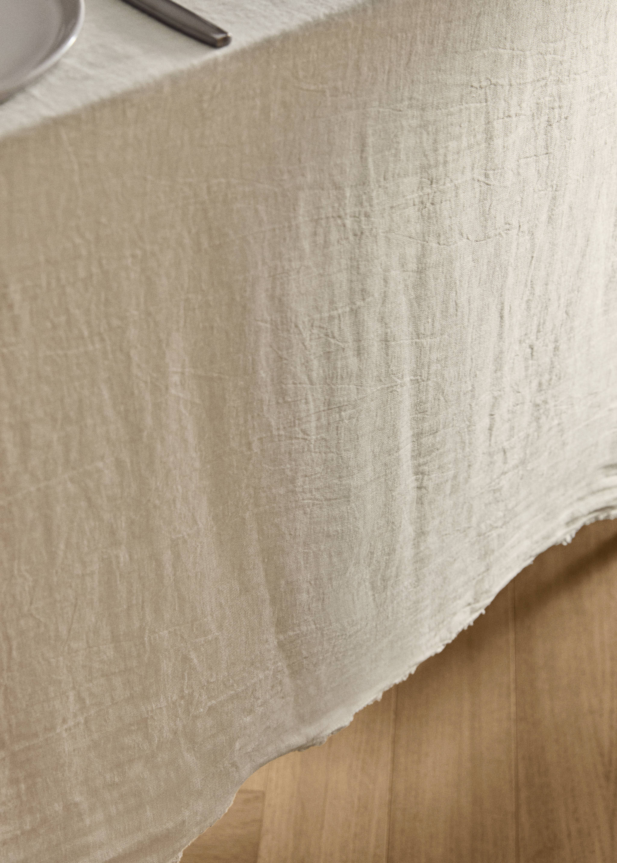 Linneduk med fransad kant för 6 till 8 gäster - Detaljer om artikeln 7