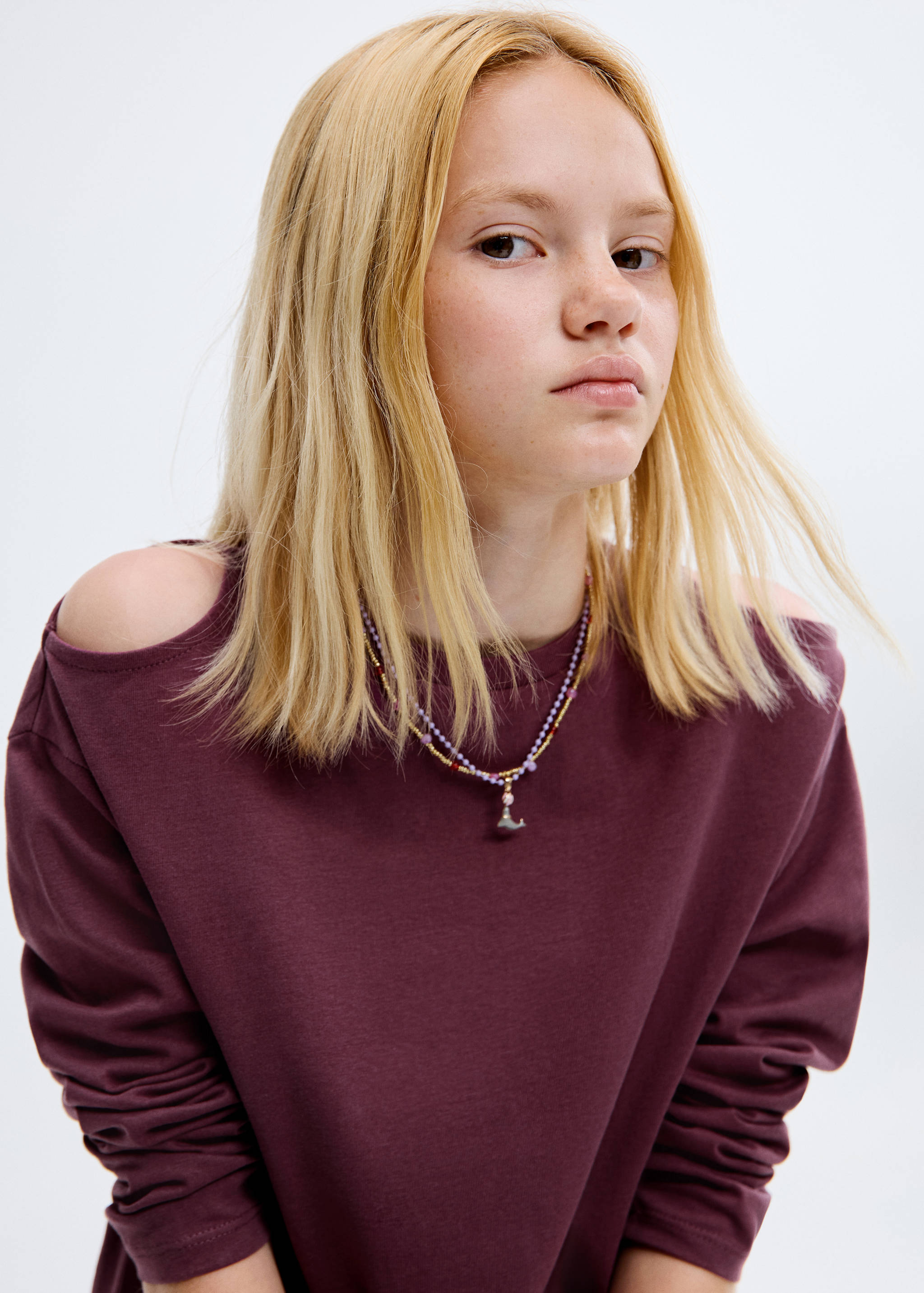 Cut-out t-shirt - Medium plane