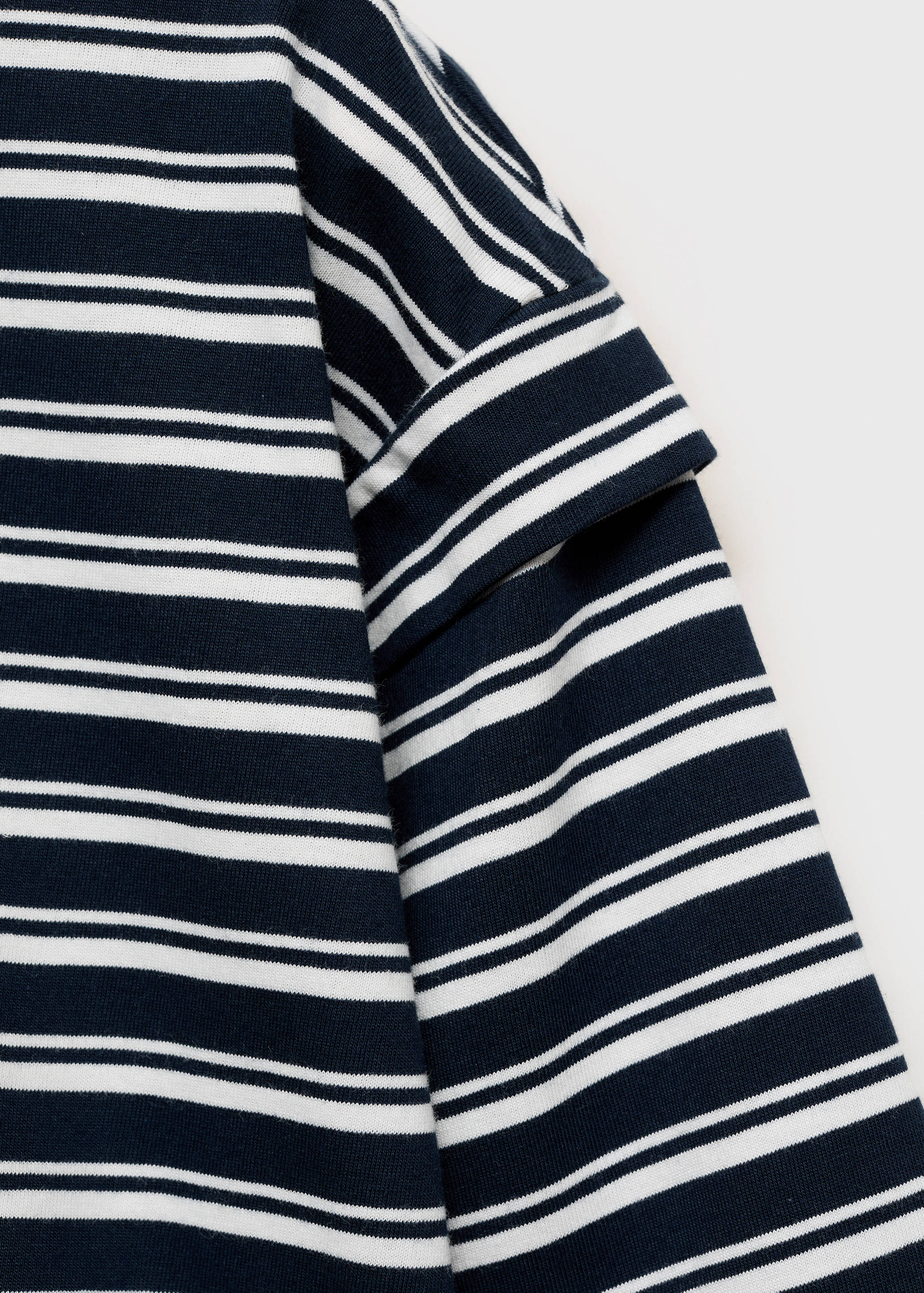 T-shirt manches longues rayures - Détail de l'article 8