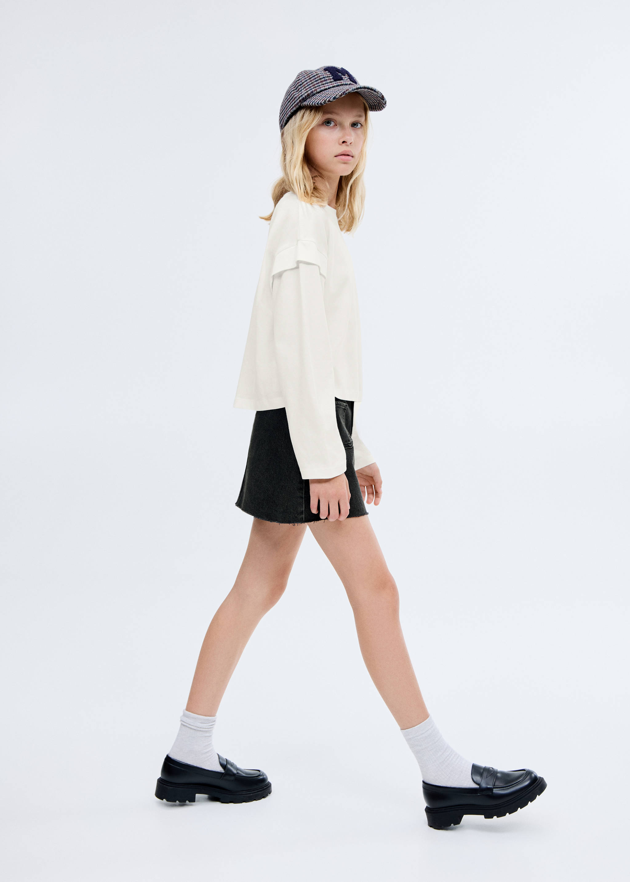 T-shirt détail manches - Plan général