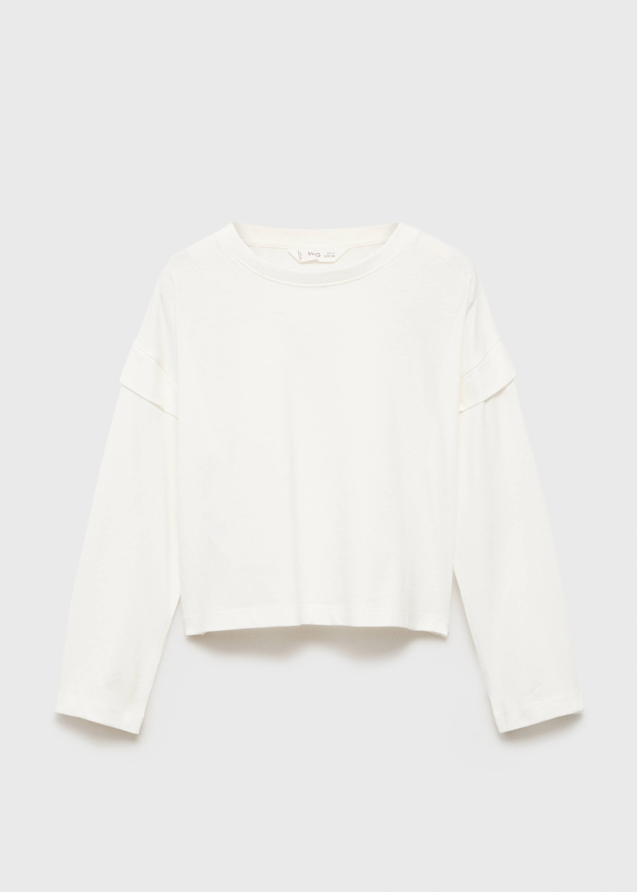 T-shirt détail manches - Article sans modèle