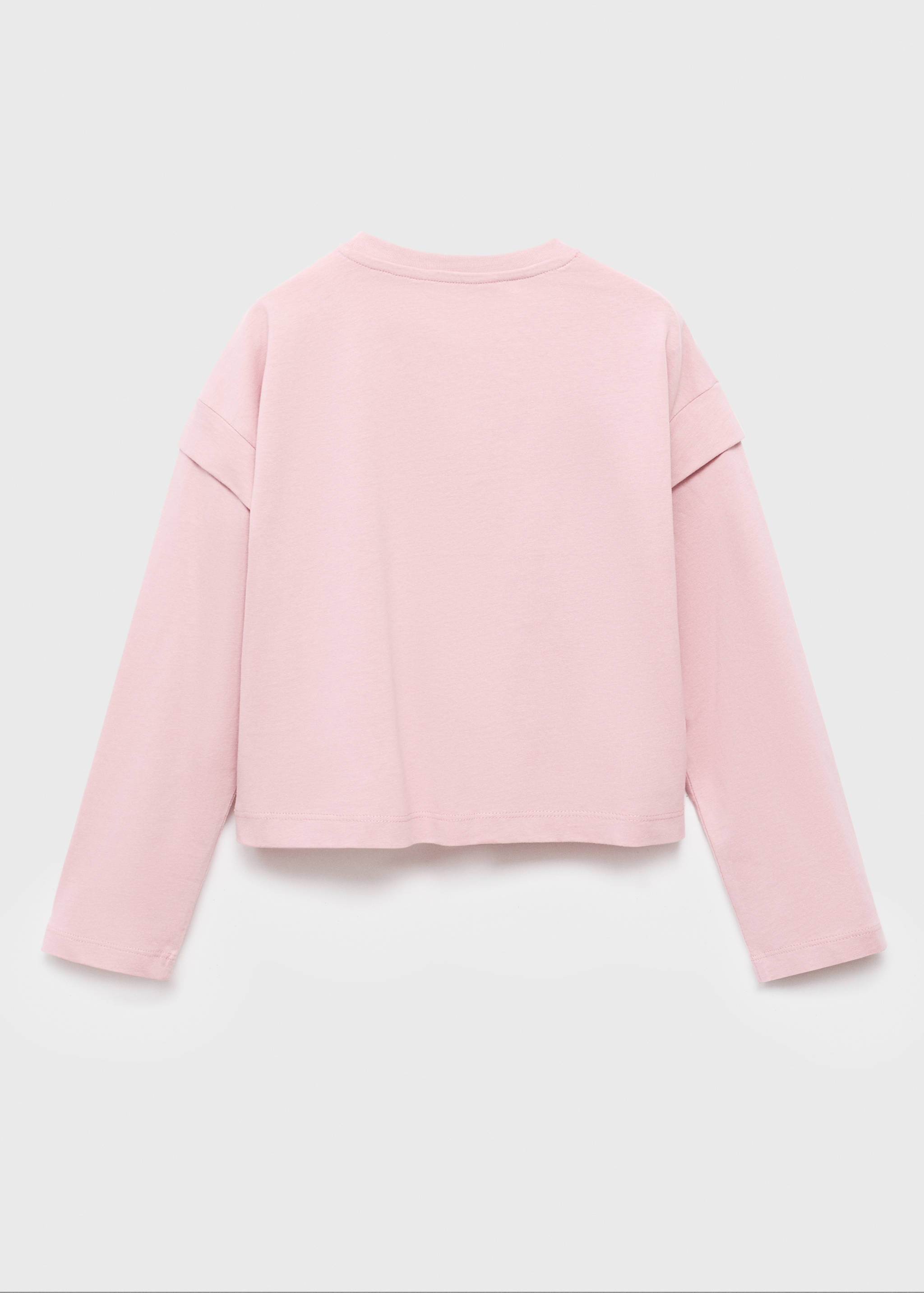 T-shirt détail manches - Verso de l’article