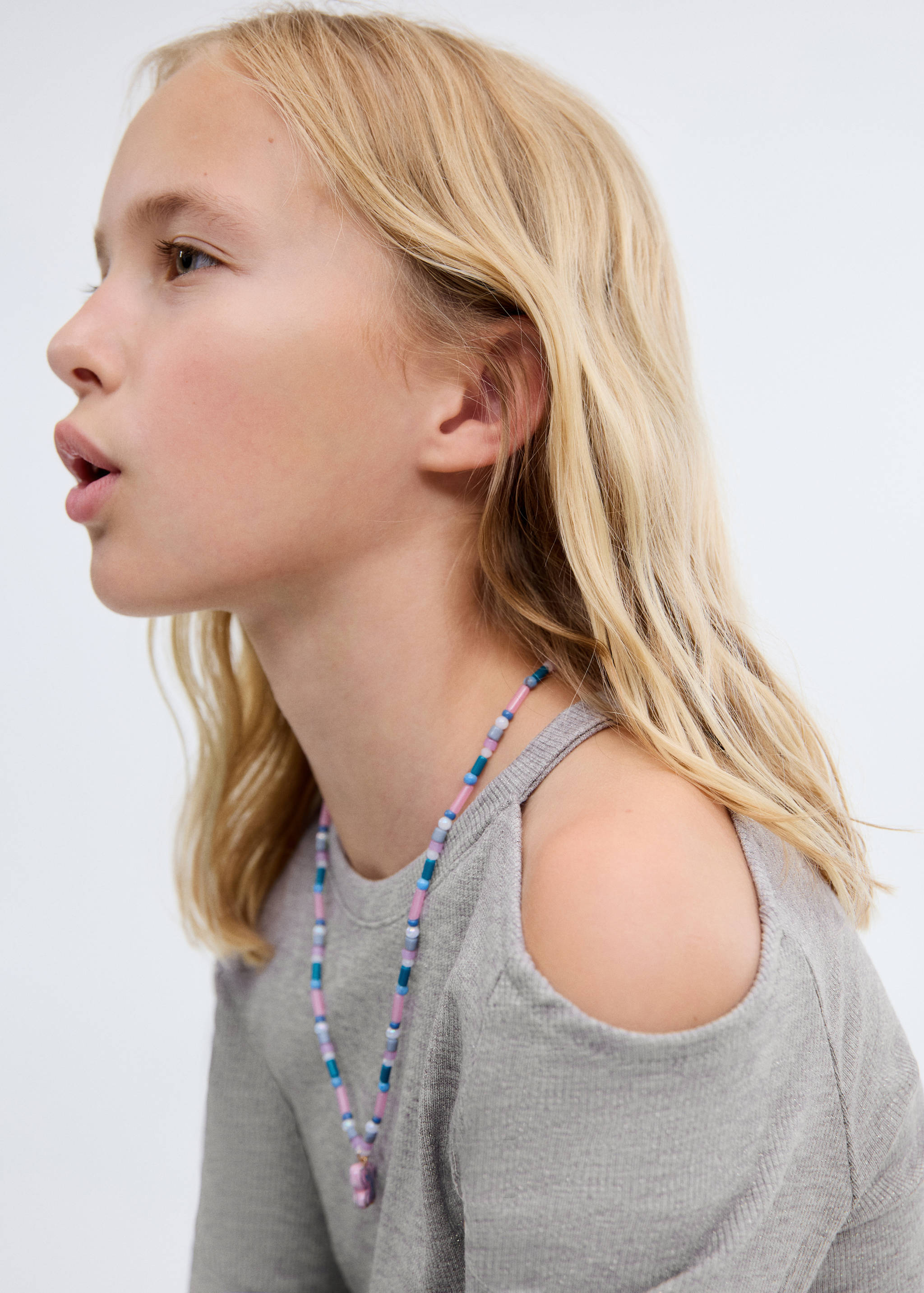 Lurex top with cut-out - Details of the article 1