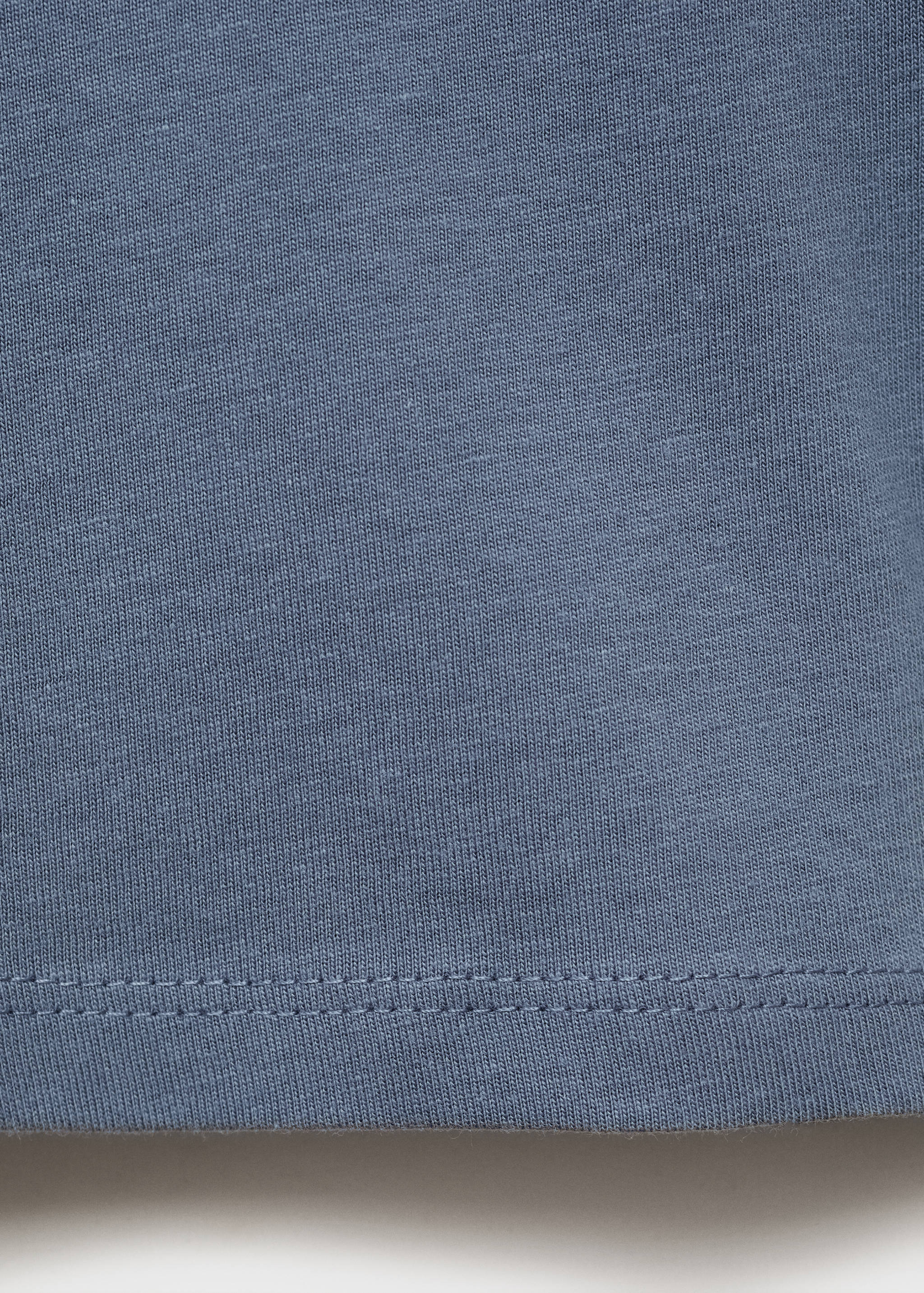 Printed cotton-blend T-shirt - Details of the article 0