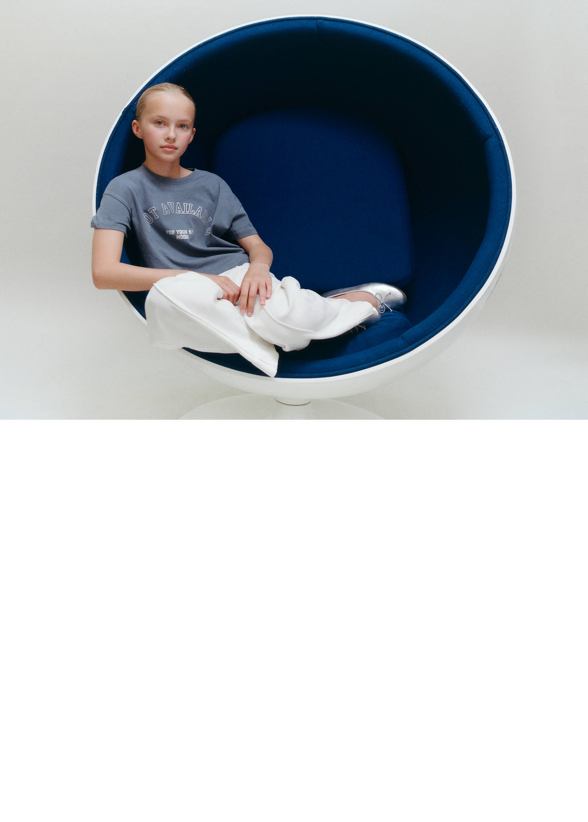 Printed cotton-blend T-shirt - Details of the article 5