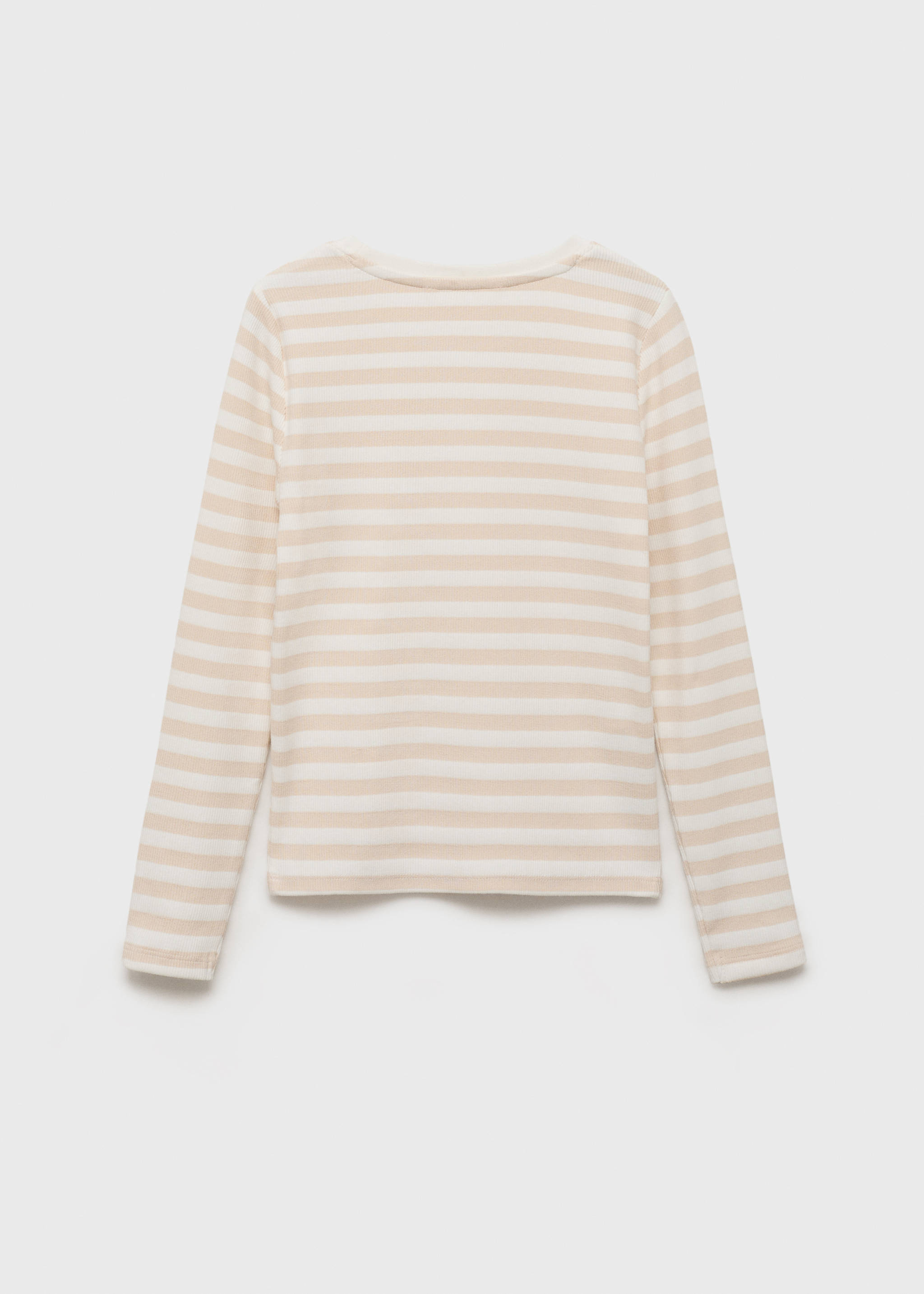 Basic striped t-shirt - Reverse of the article