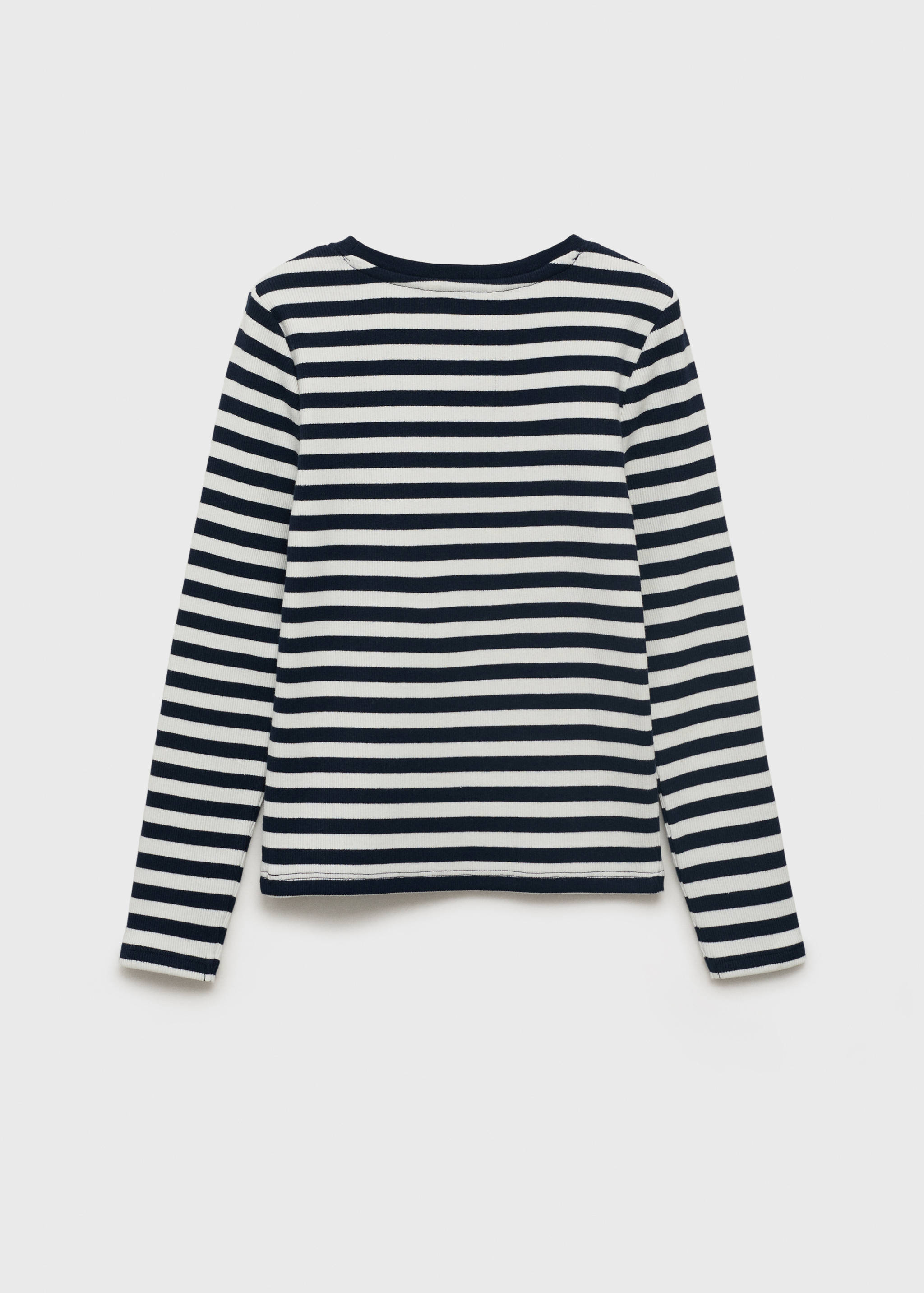 Basic striped t-shirt - Reverse of the article