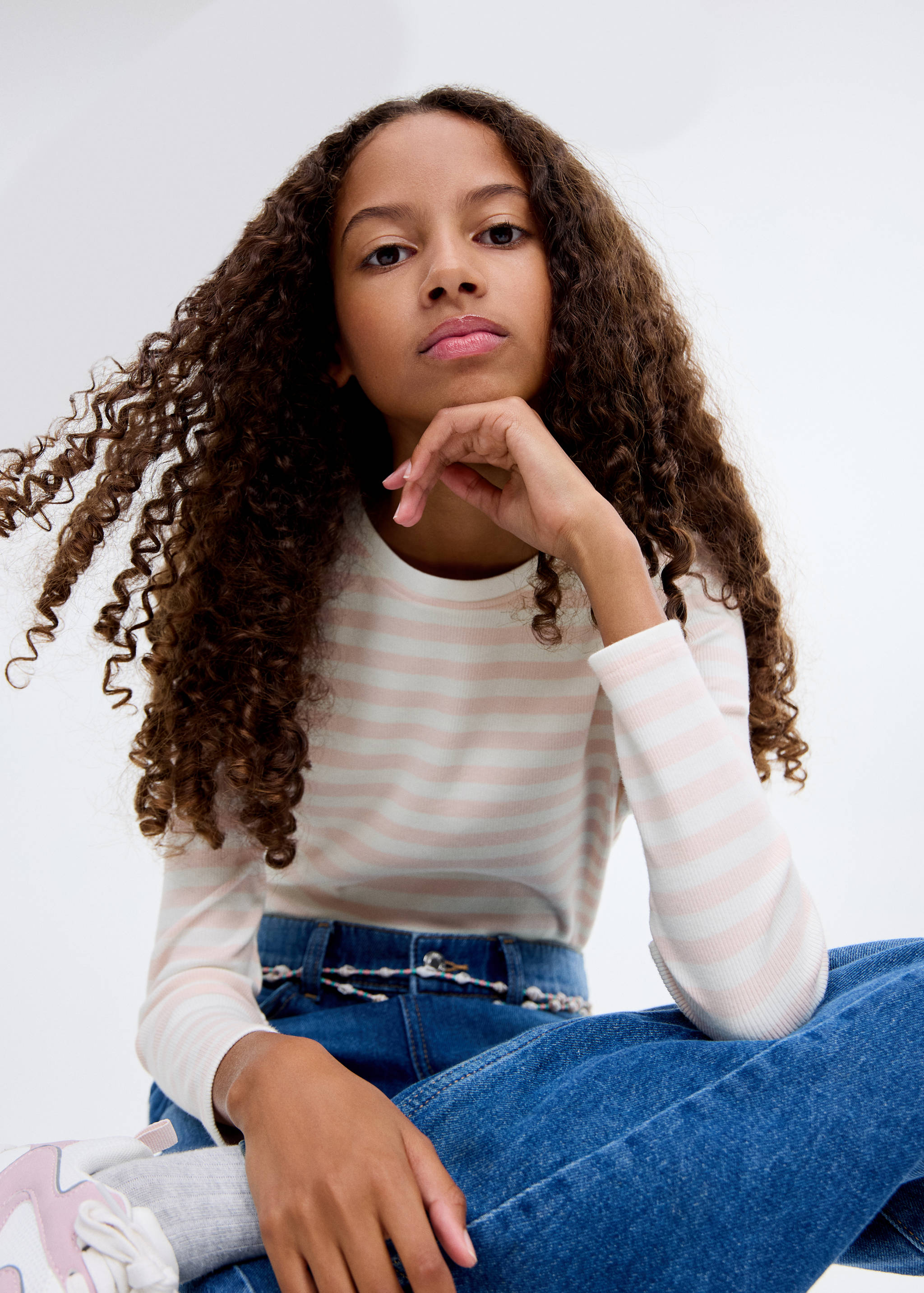 Basic striped t-shirt - Details of the article 1