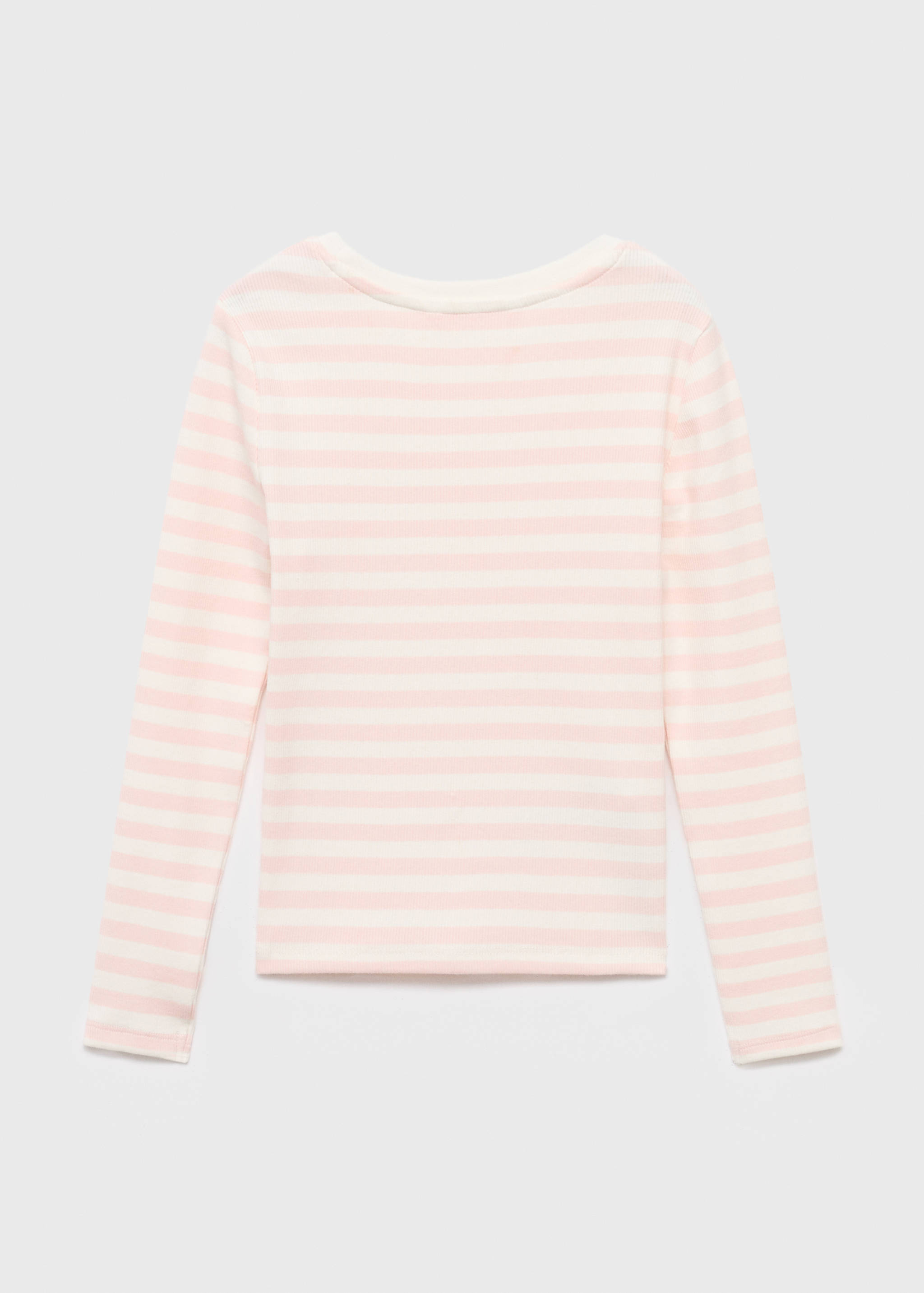 Basic striped t-shirt - Reverse of the article