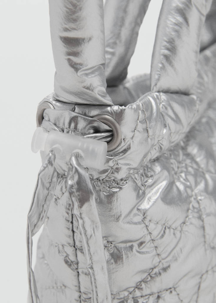 Star metallic bag — Silver