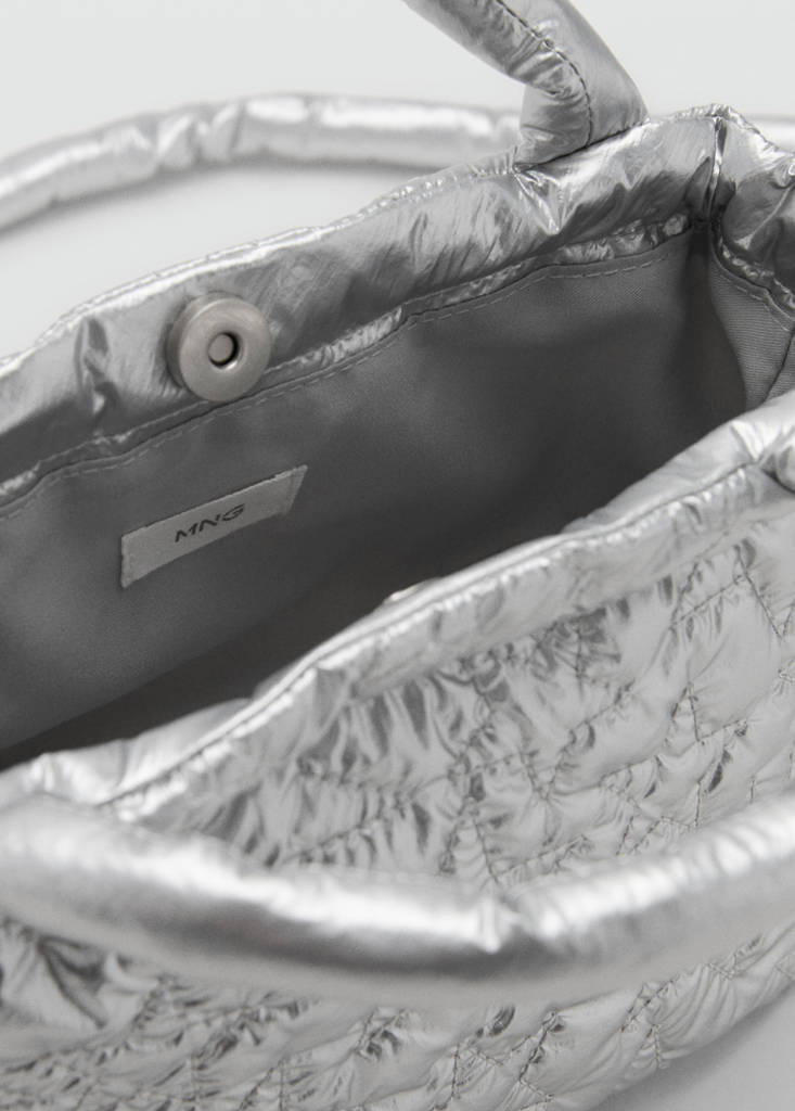 Star metallic bag — Silver