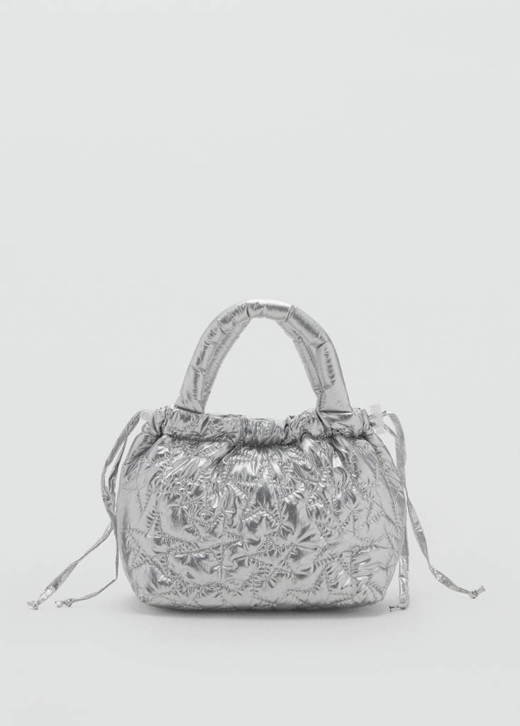 Star metallic bag — Silver
