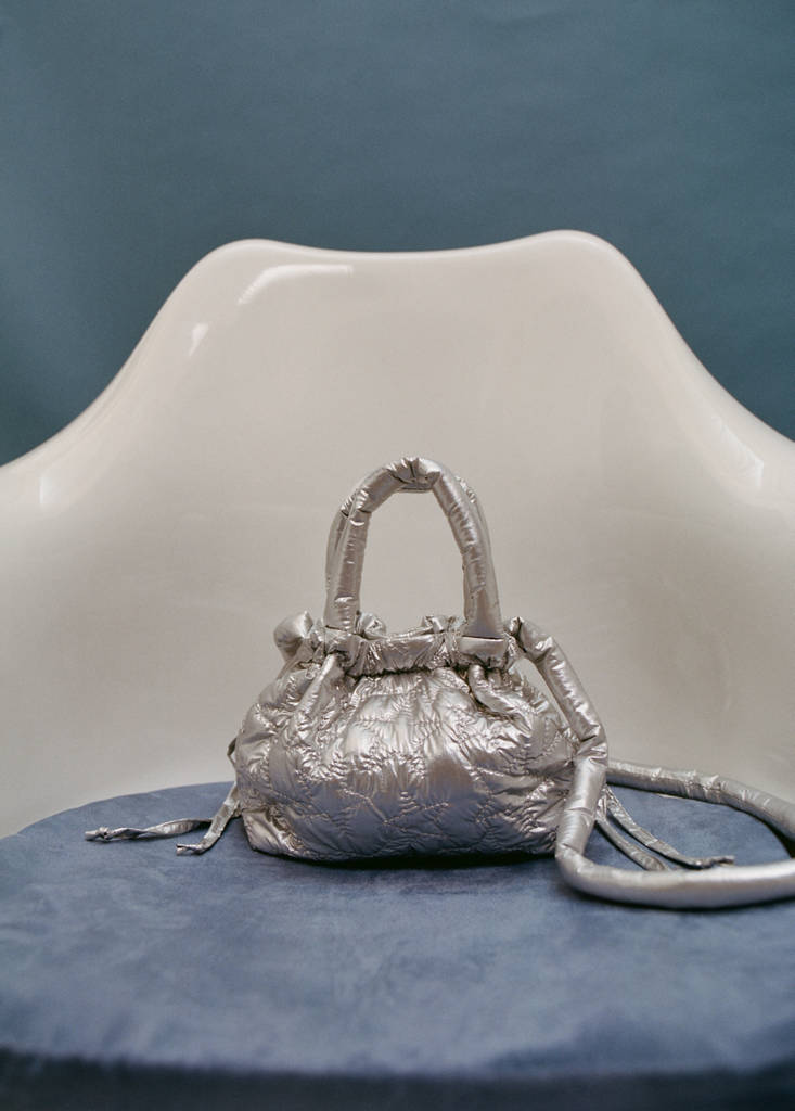 Star metallic bag — Silver