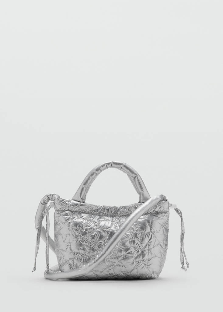 Star metallic bag — Silver