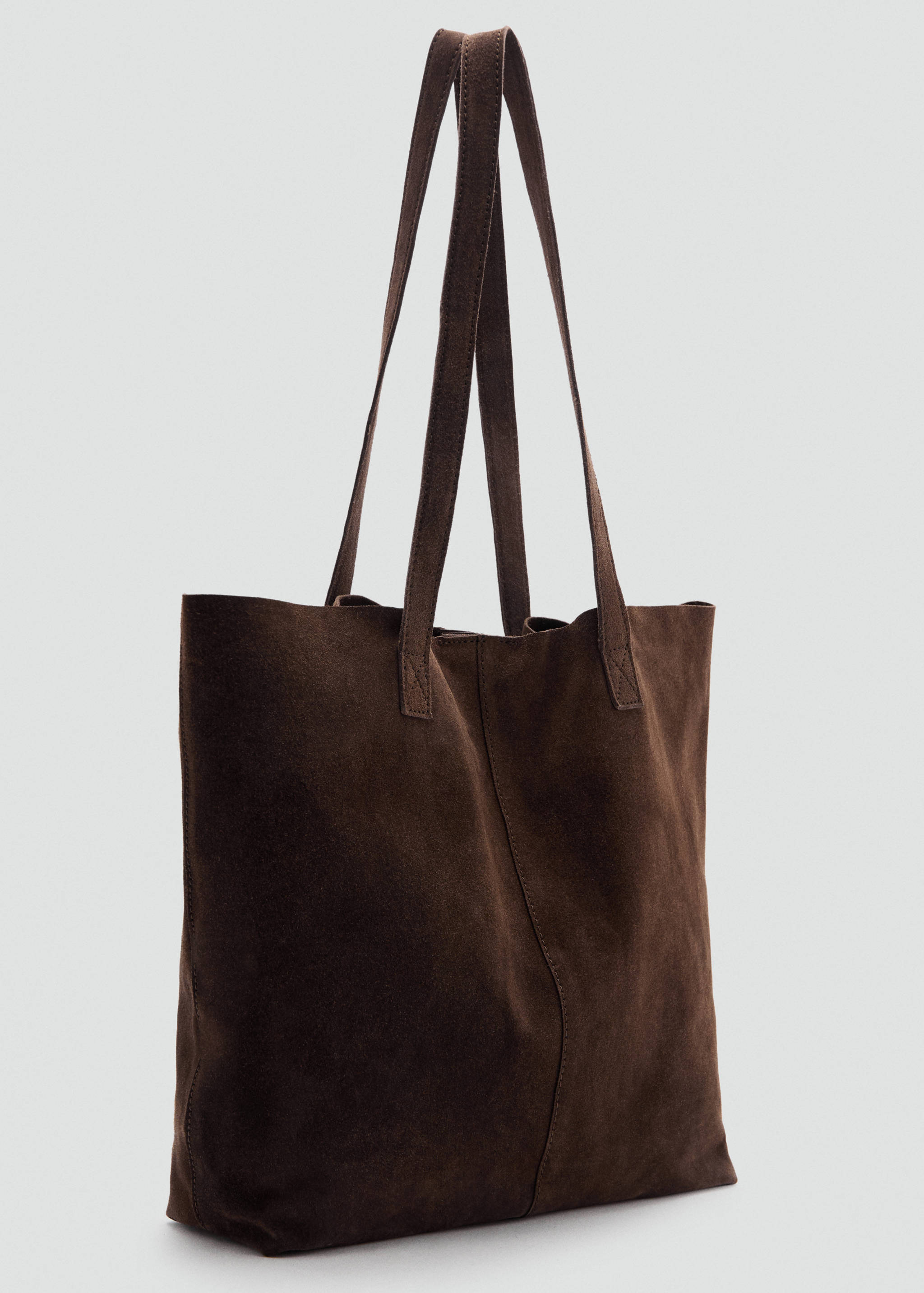 حقيبة جلدية مقسمة - رؤية وسط