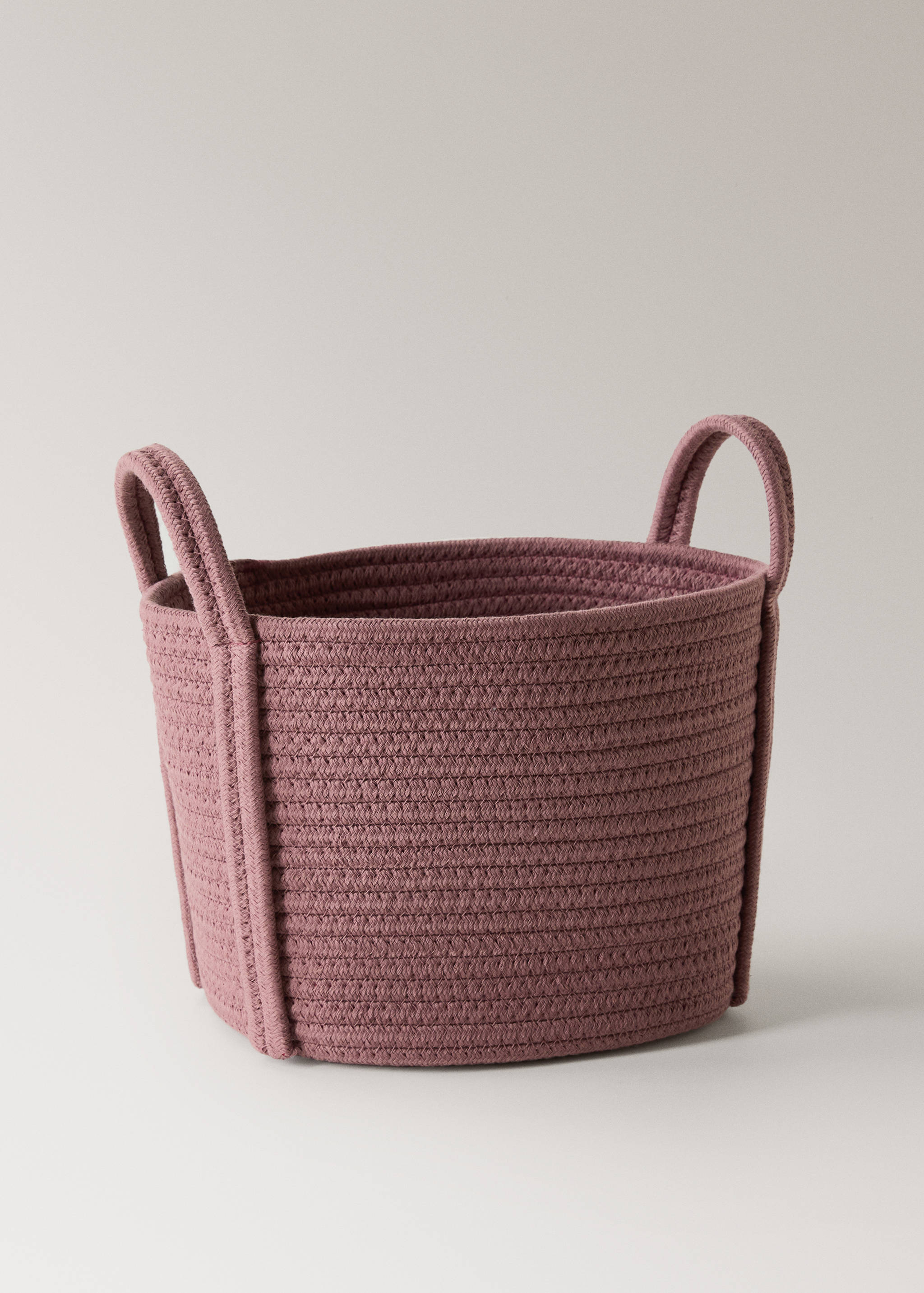 Small children's cotton basket with handles - Details of the article 1