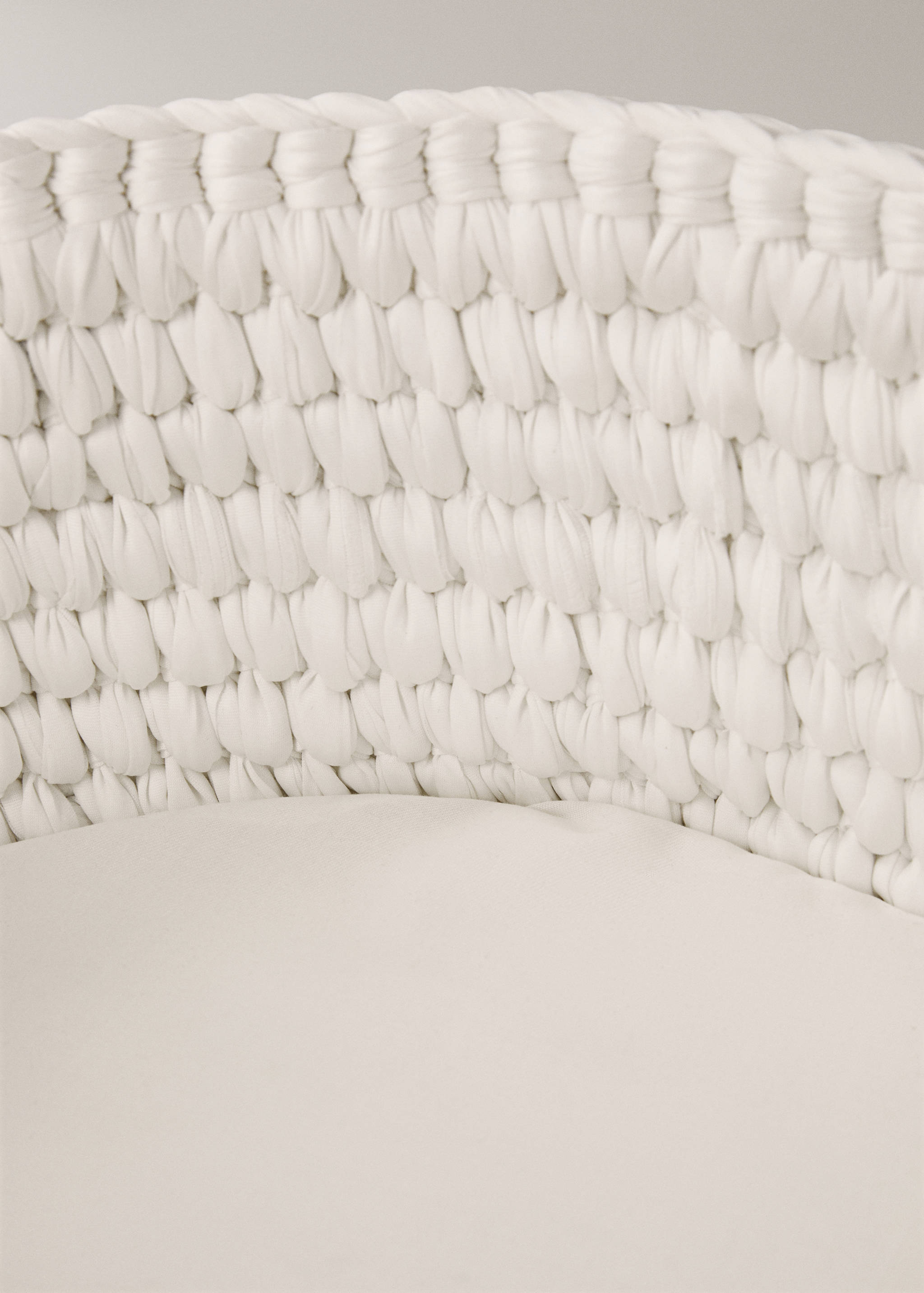 Crochet baby Moses basket - Details of the article 3