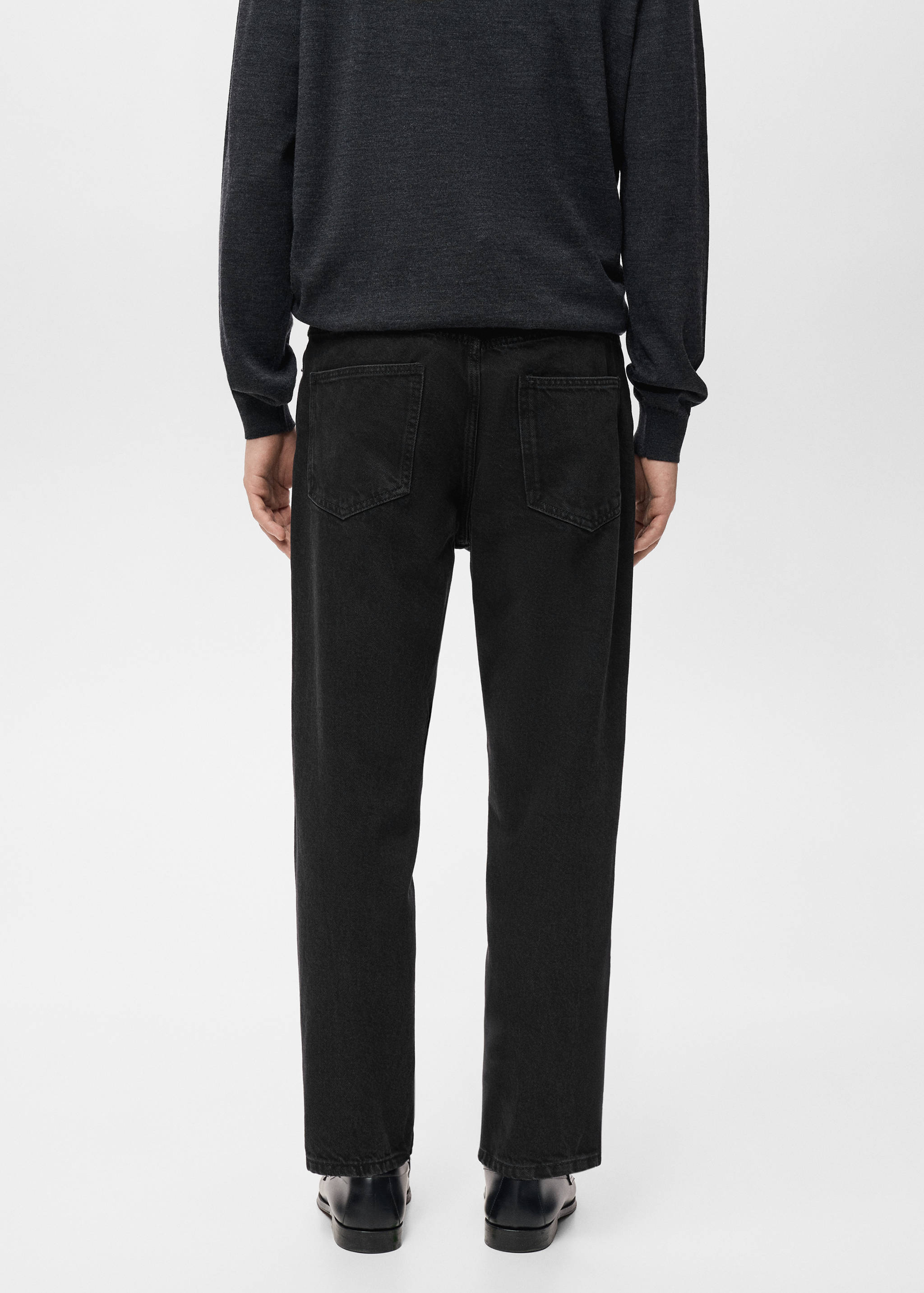 Jeans Sammy Cropped Carrot Fit - Rückseite des Artikels