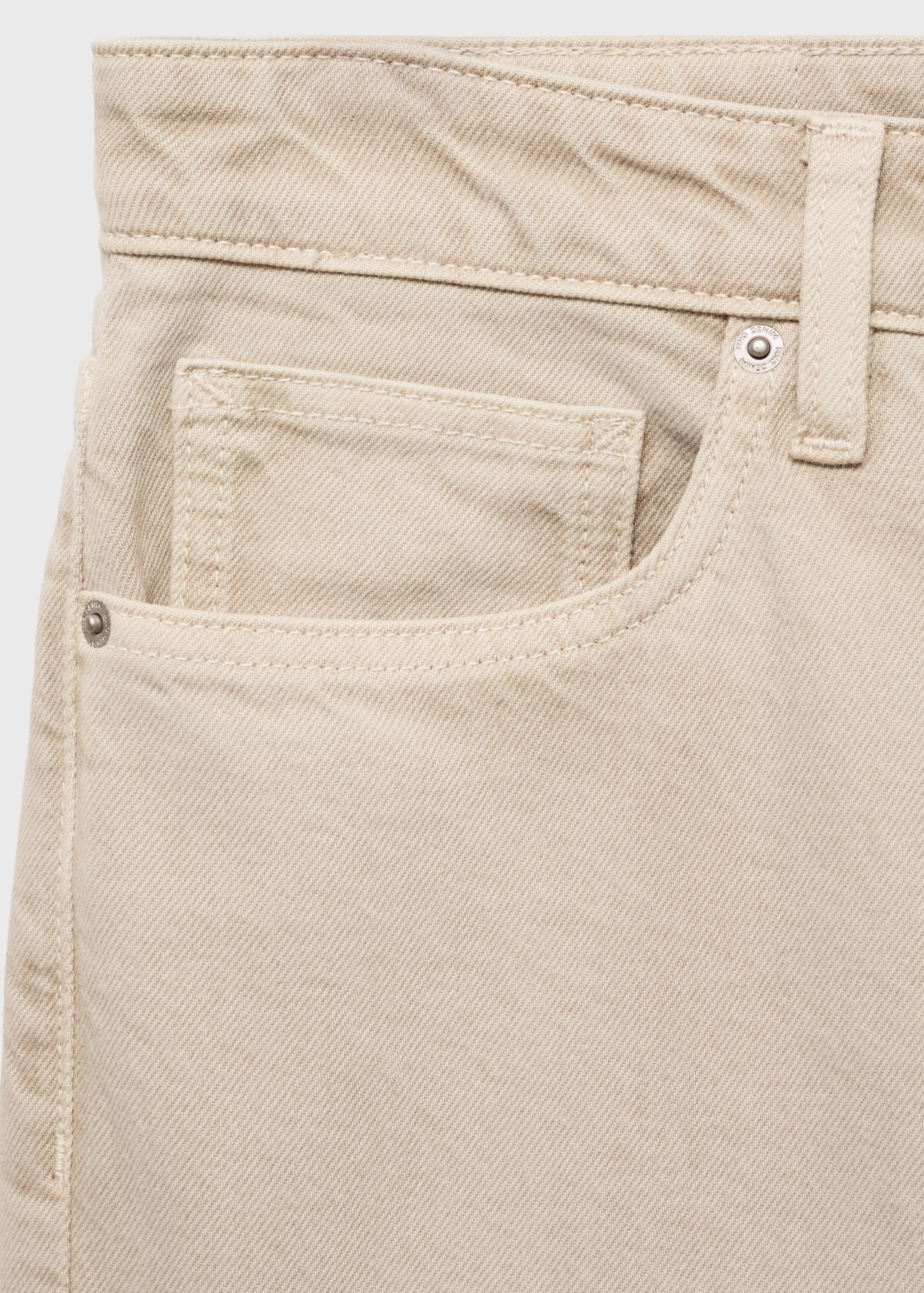 جينز بن بقصة ضيقة ومقاس قصير - تفاصيل المنتج 8