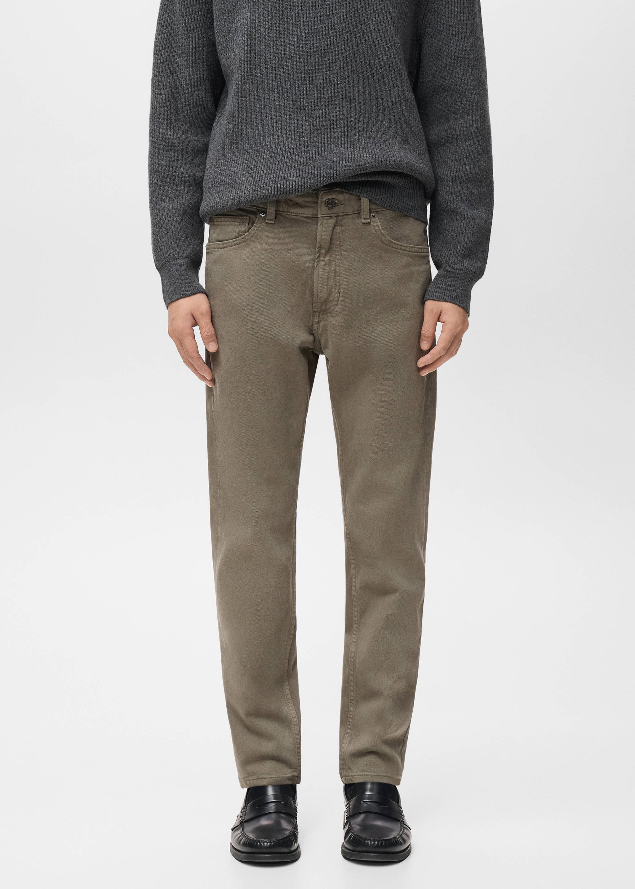 Jean Ben cropped tapered-fit - Plan moyen