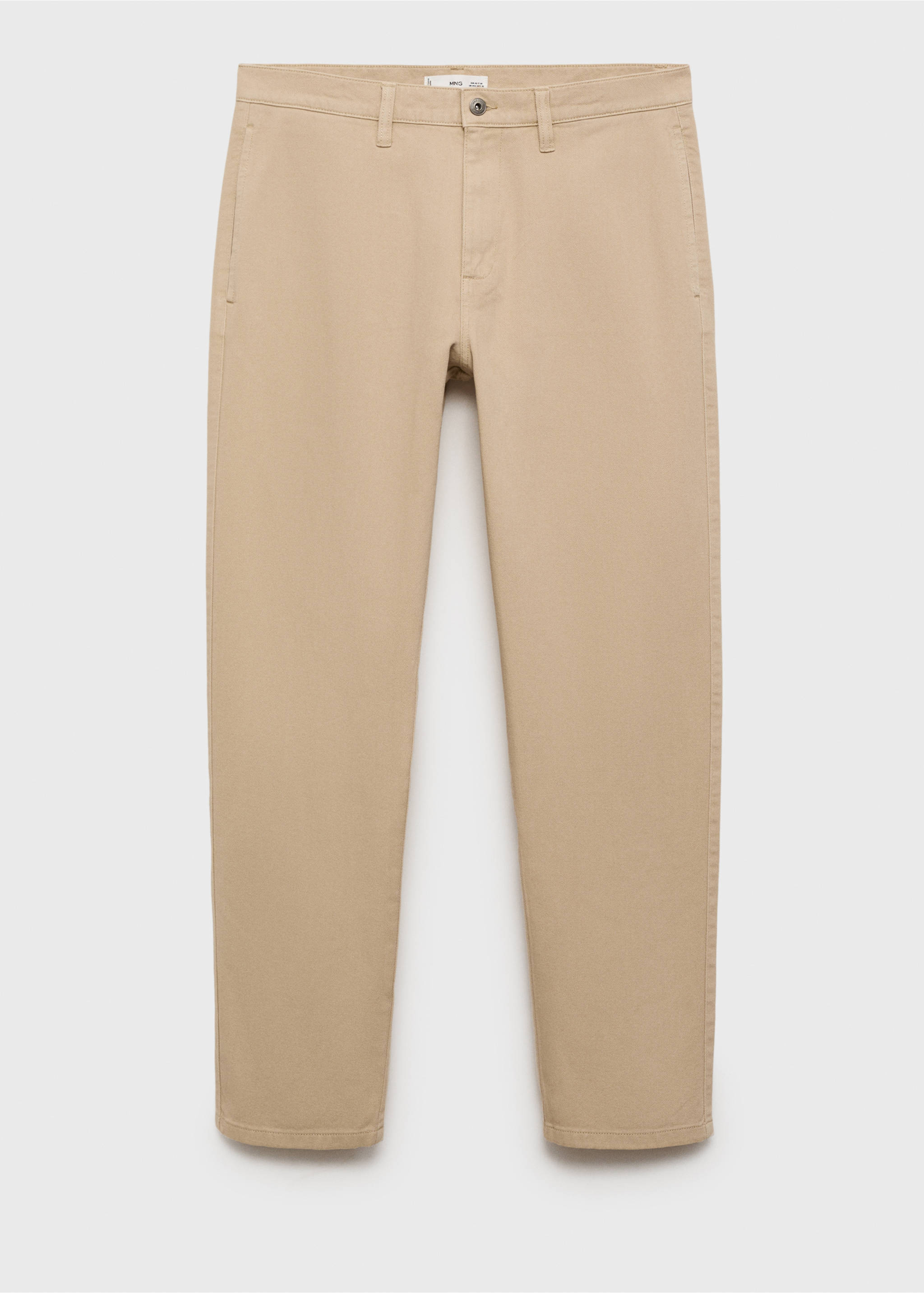 Jean coton regular-fit - Article sans modèle, Beige. Ref: 17005151-00.